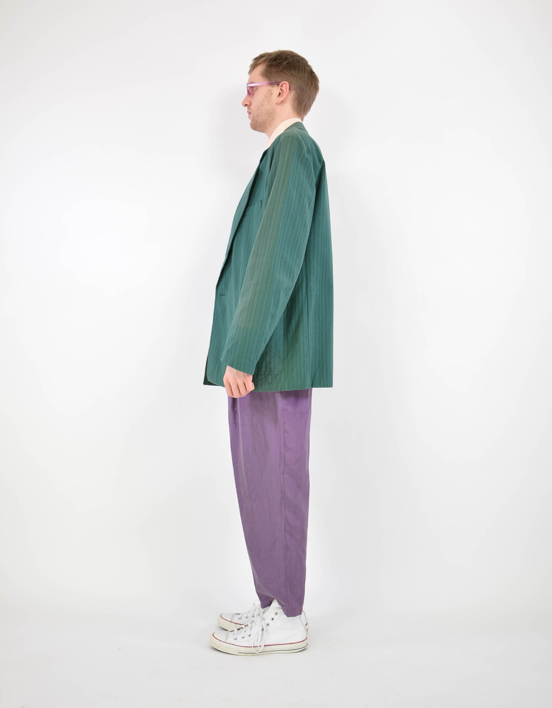 80s green blazer - PICKNWEIGHT - VINTAGE KILO STORE