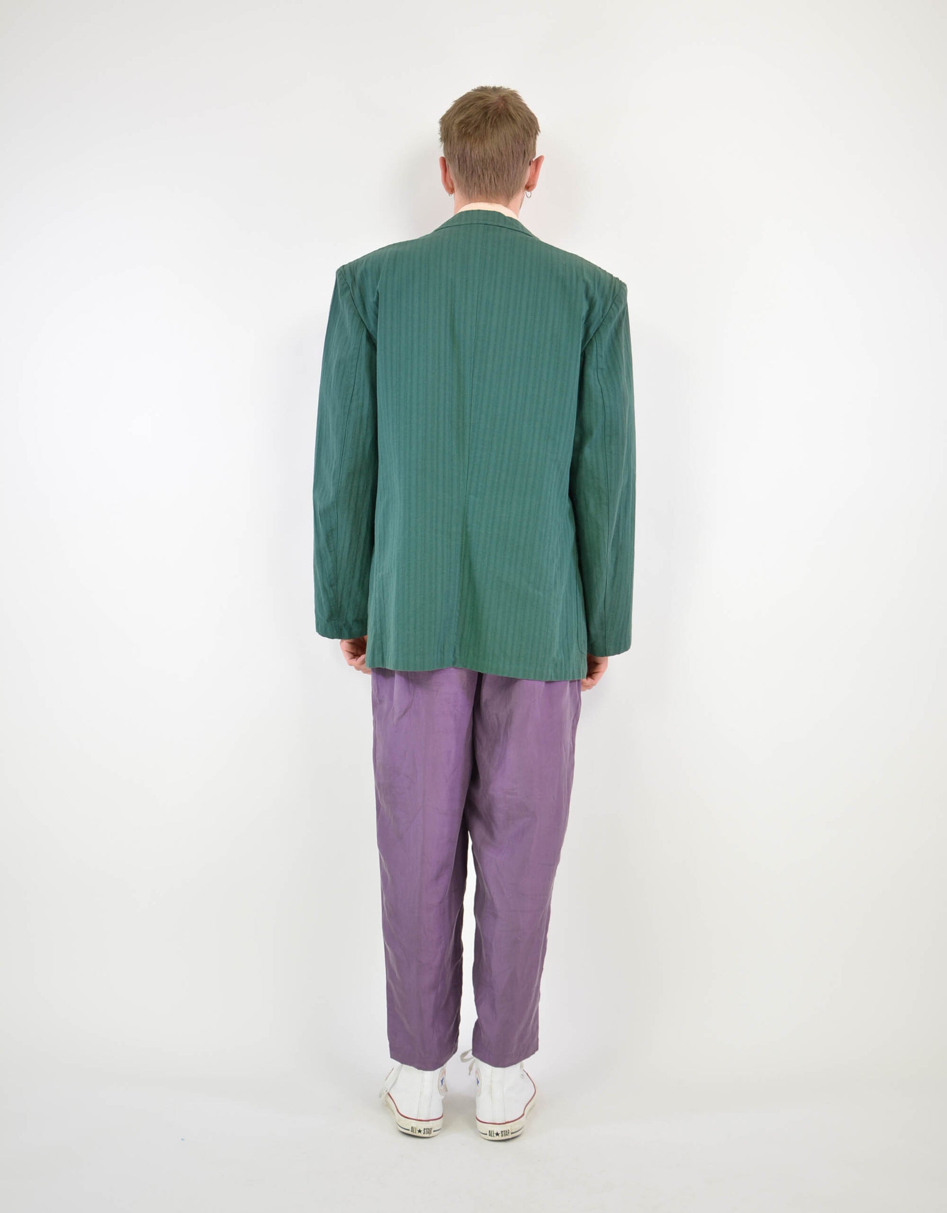 80s green blazer - PICKNWEIGHT - VINTAGE KILO STORE