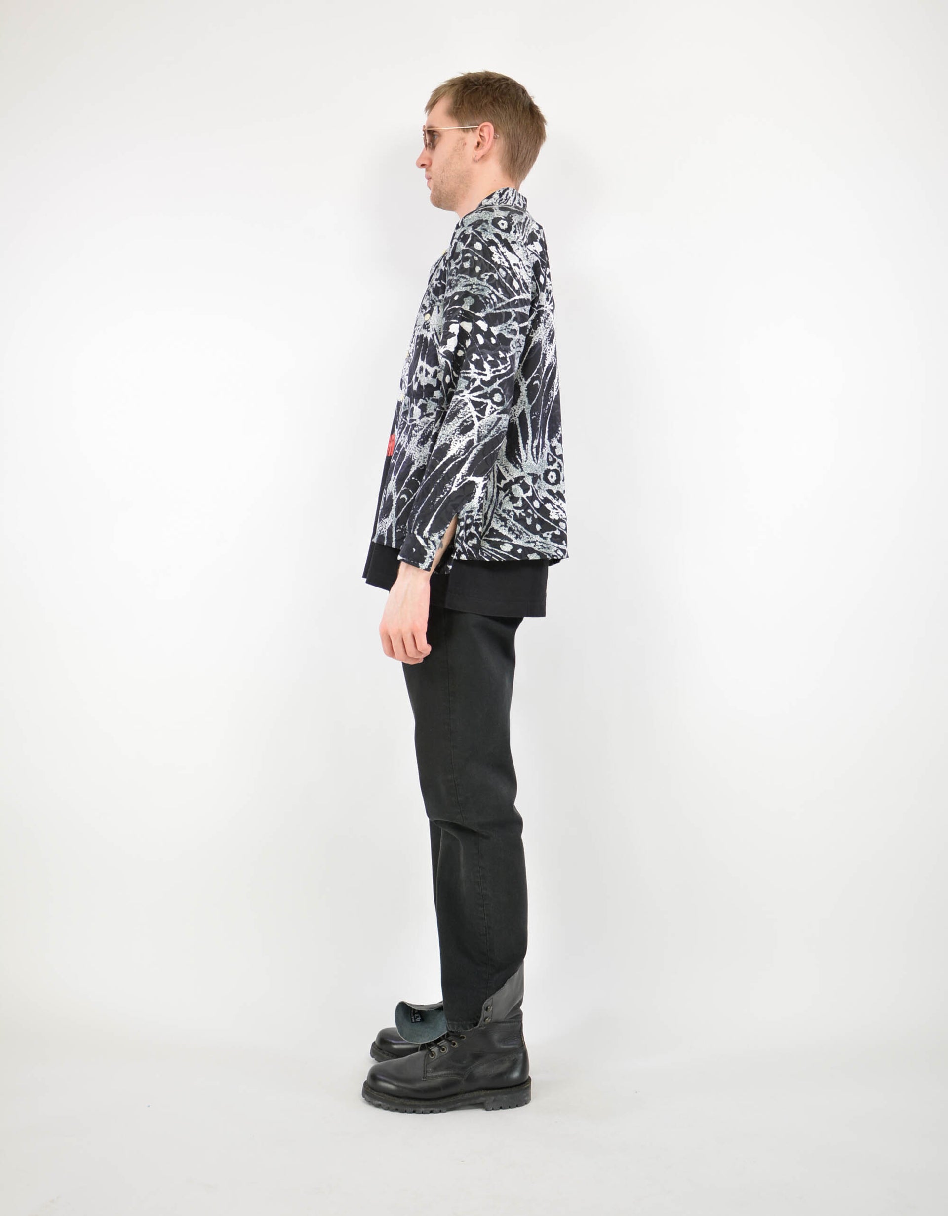 90s print shirt - PICKNWEIGHT - VINTAGE KILO STORE
