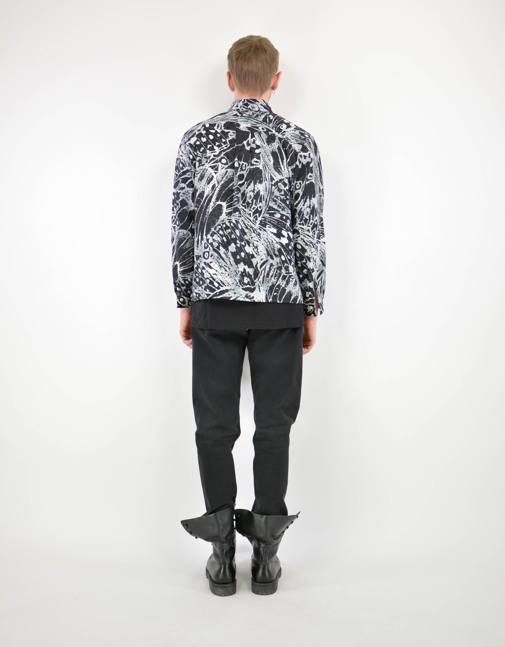 90s print shirt - PICKNWEIGHT - VINTAGE KILO STORE