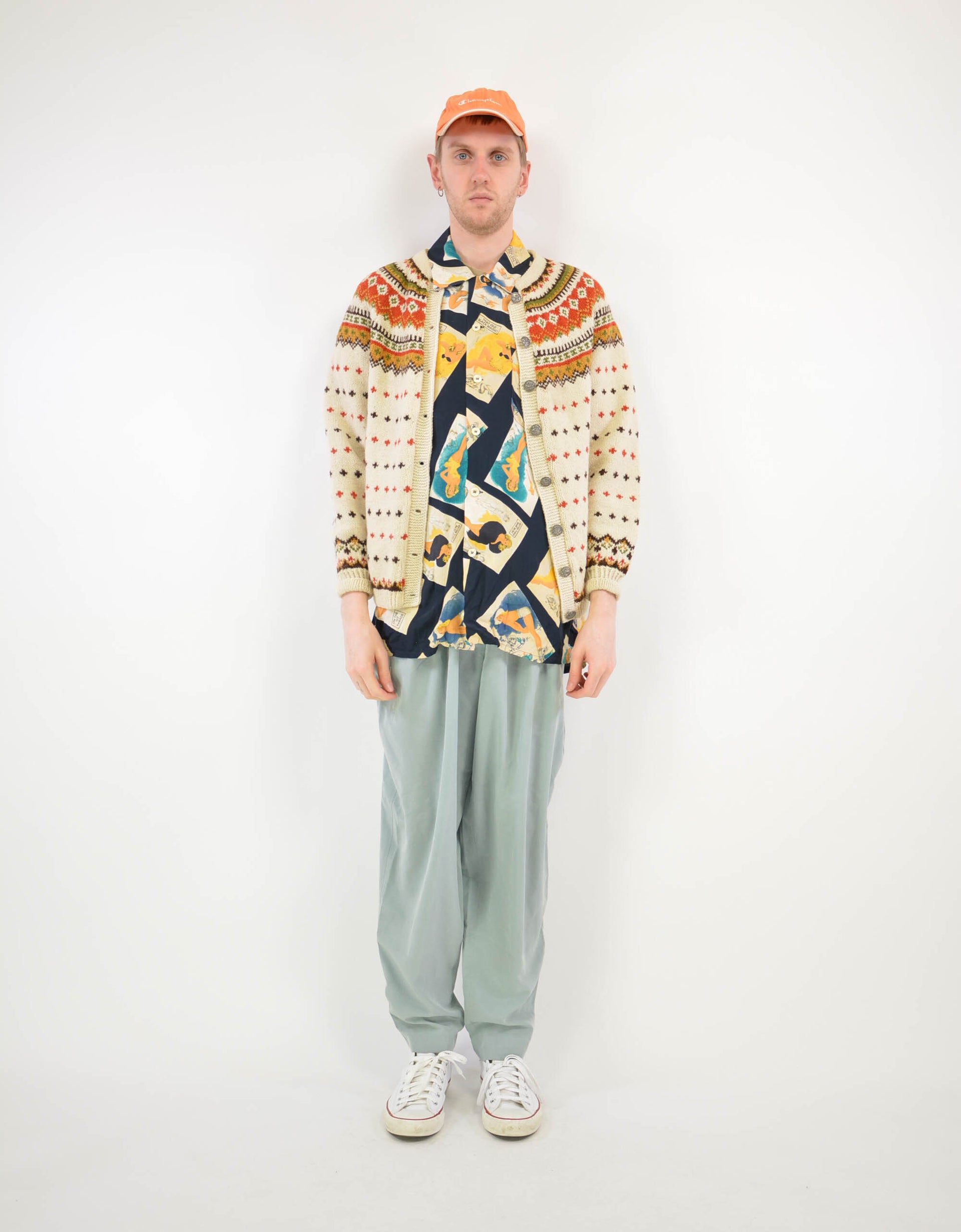 Folklore sweater - PICKNWEIGHT - VINTAGE KILO STORE