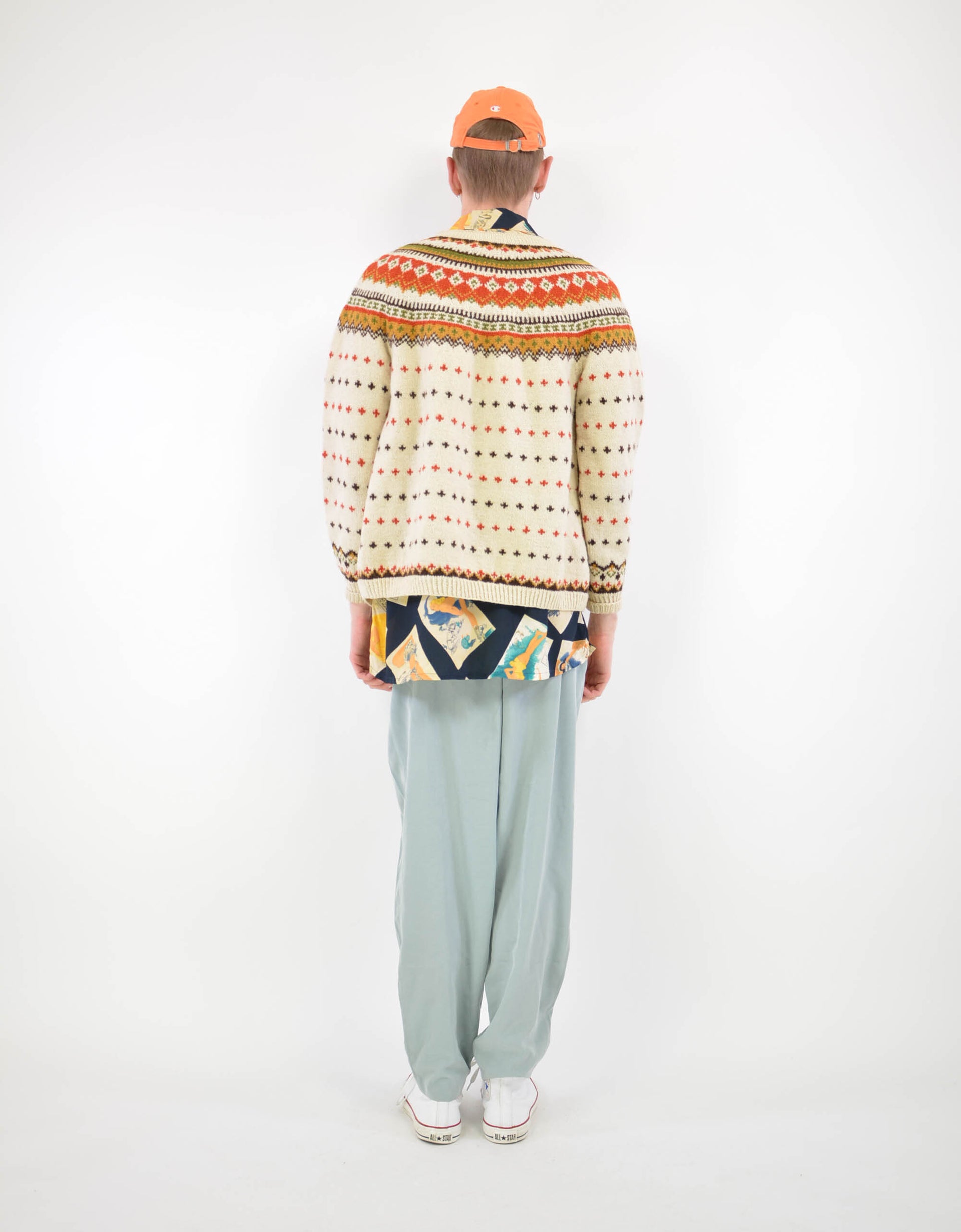 Folklore sweater - PICKNWEIGHT - VINTAGE KILO STORE