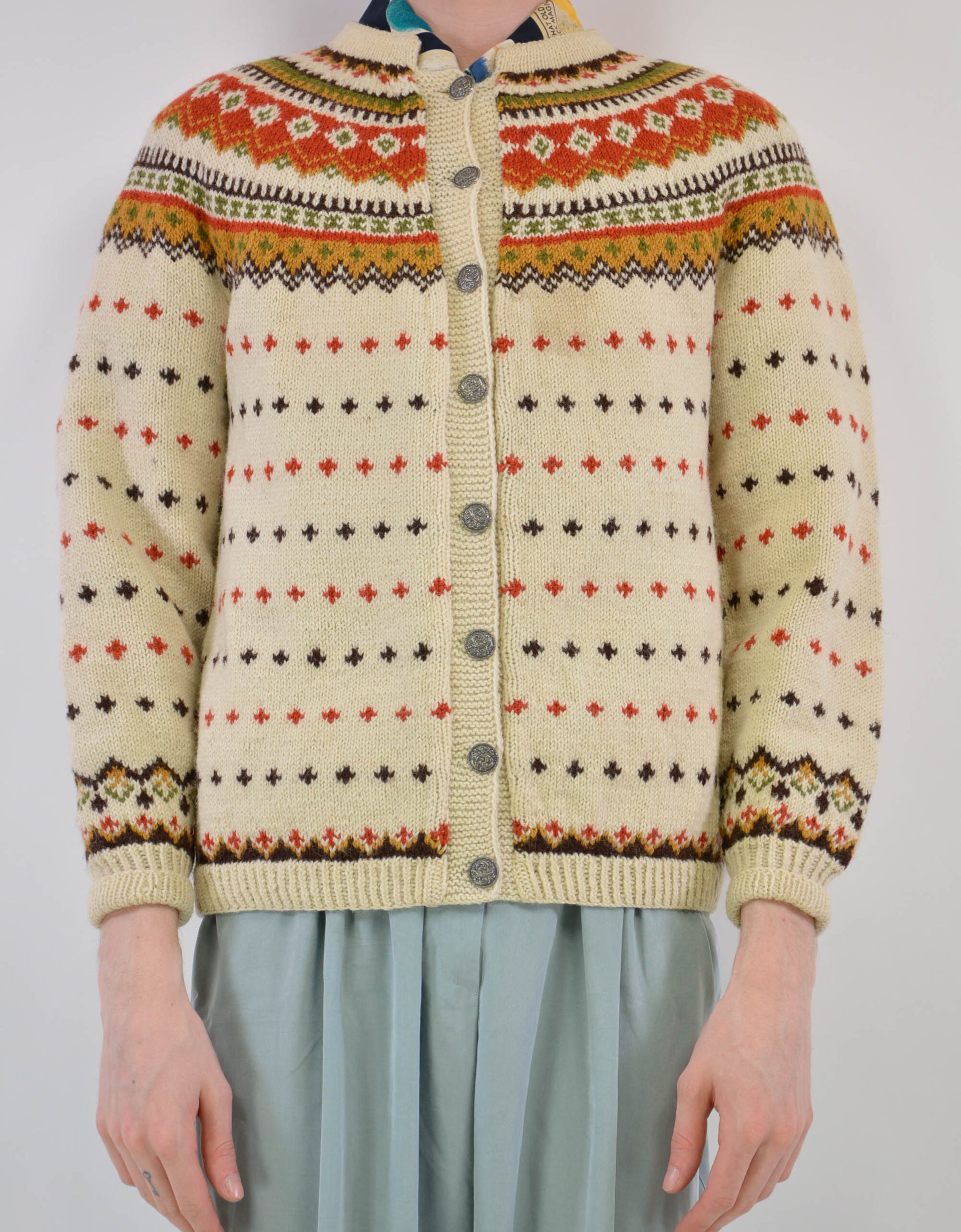 Folklore sweater - PICKNWEIGHT - VINTAGE KILO STORE