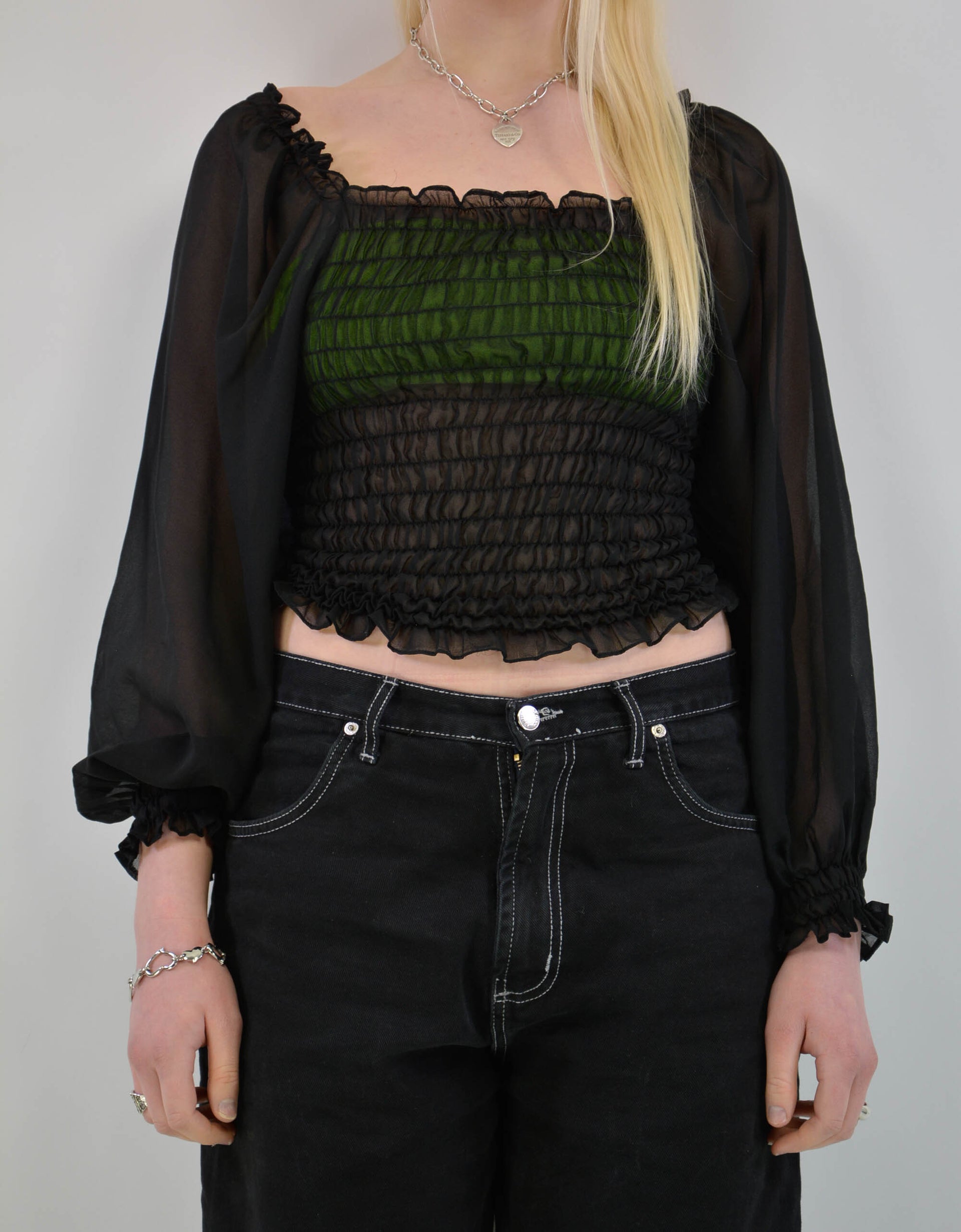 Romantic blouse - PICKNWEIGHT - VINTAGE KILO STORE