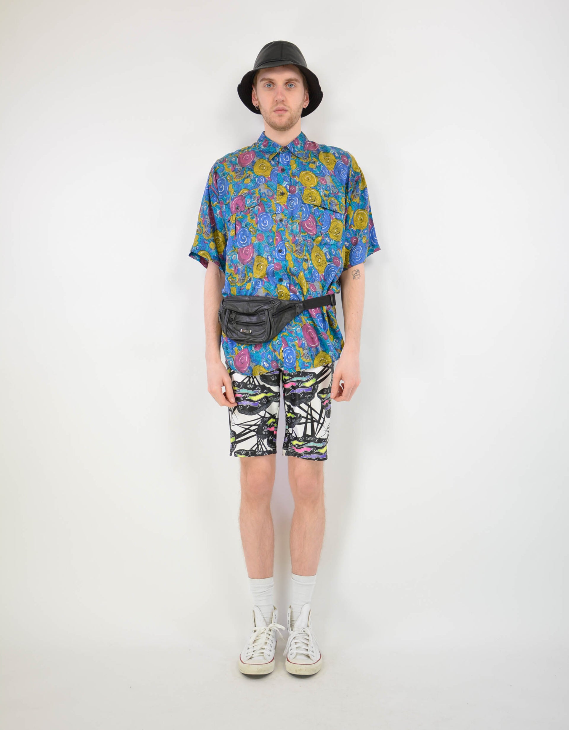 80s silk shirt - PICKNWEIGHT - VINTAGE KILO STORE