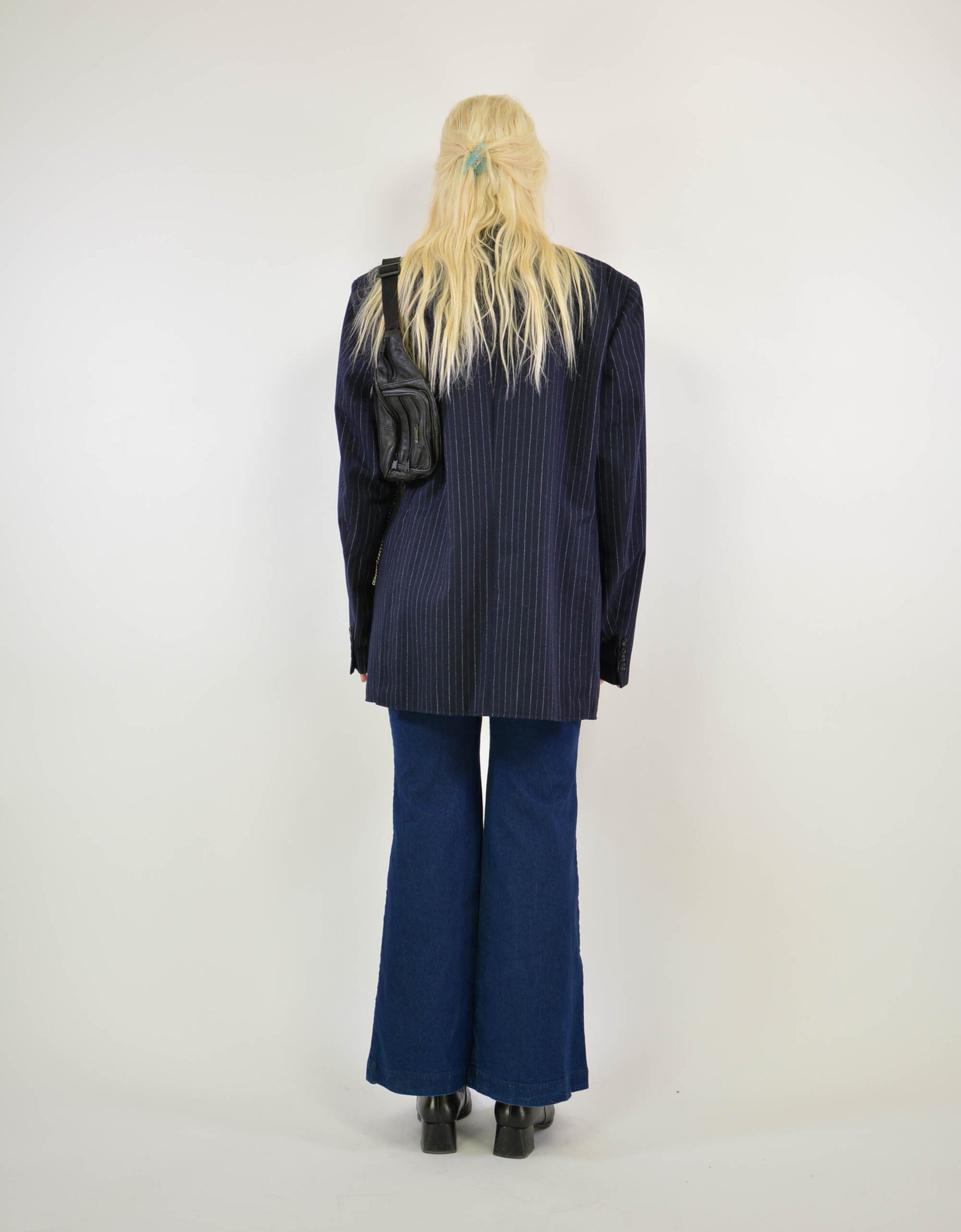 Oversized striped blazer - PICKNWEIGHT - VINTAGE KILO STORE