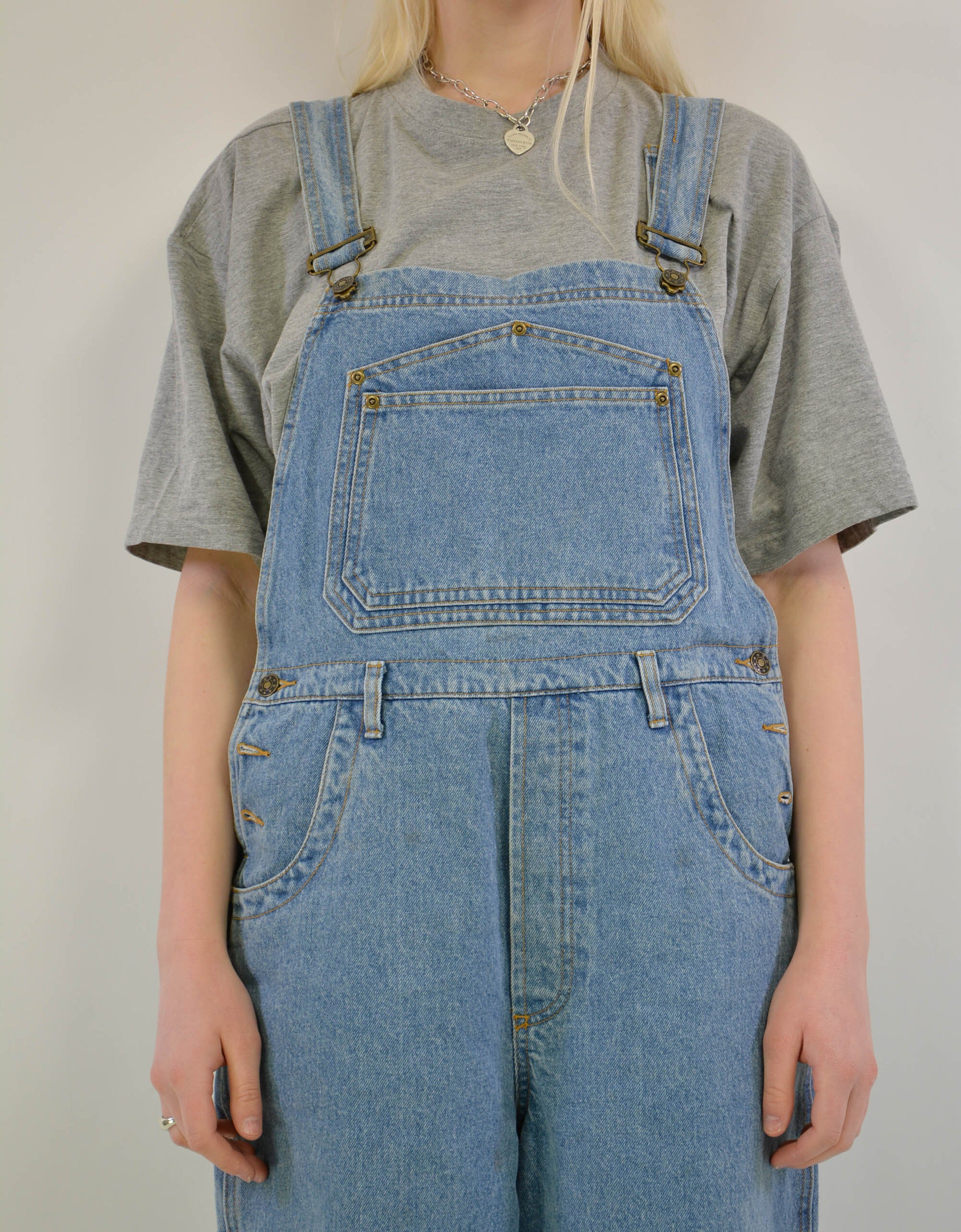 Denim dungaree - PICKNWEIGHT - VINTAGE KILO STORE