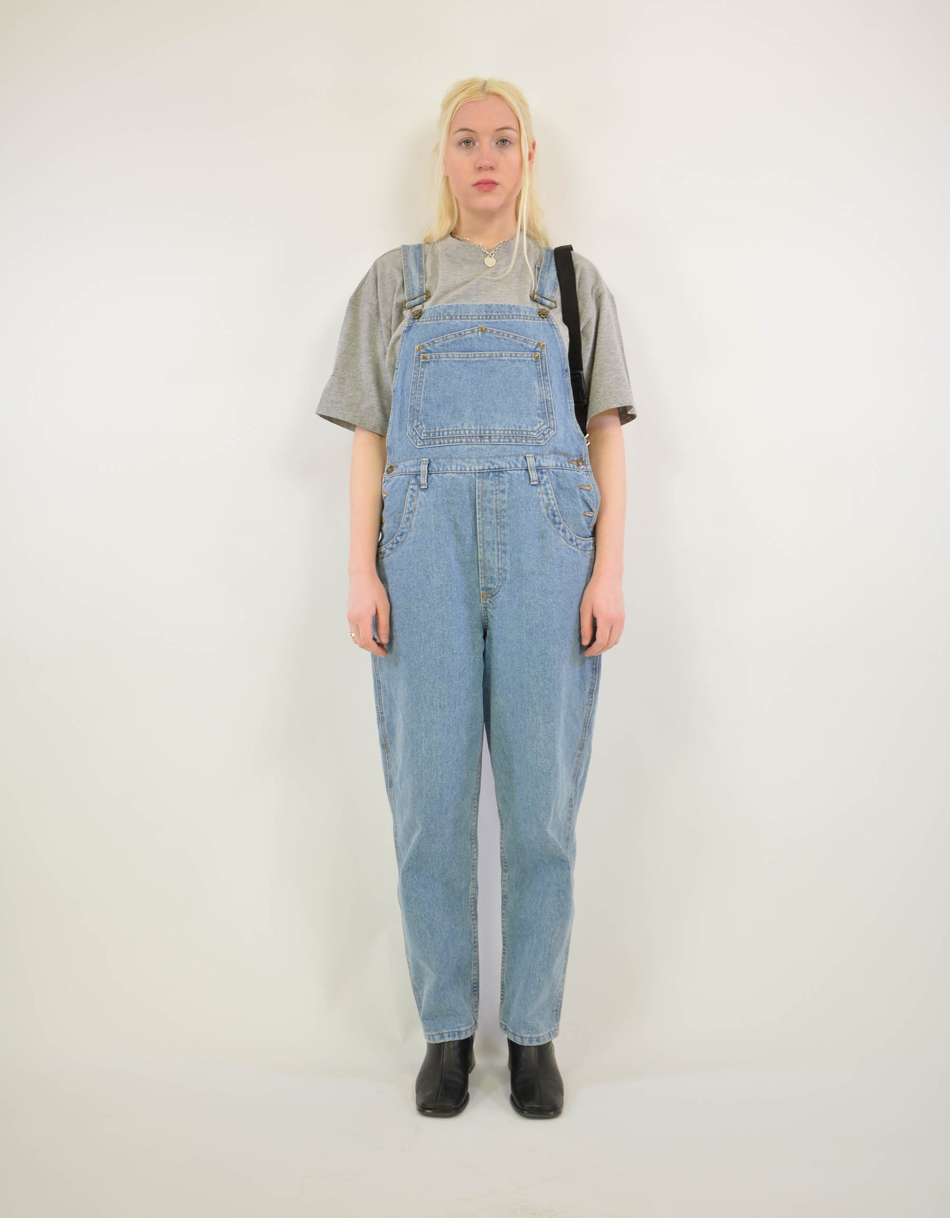 Denim dungaree - PICKNWEIGHT - VINTAGE KILO STORE