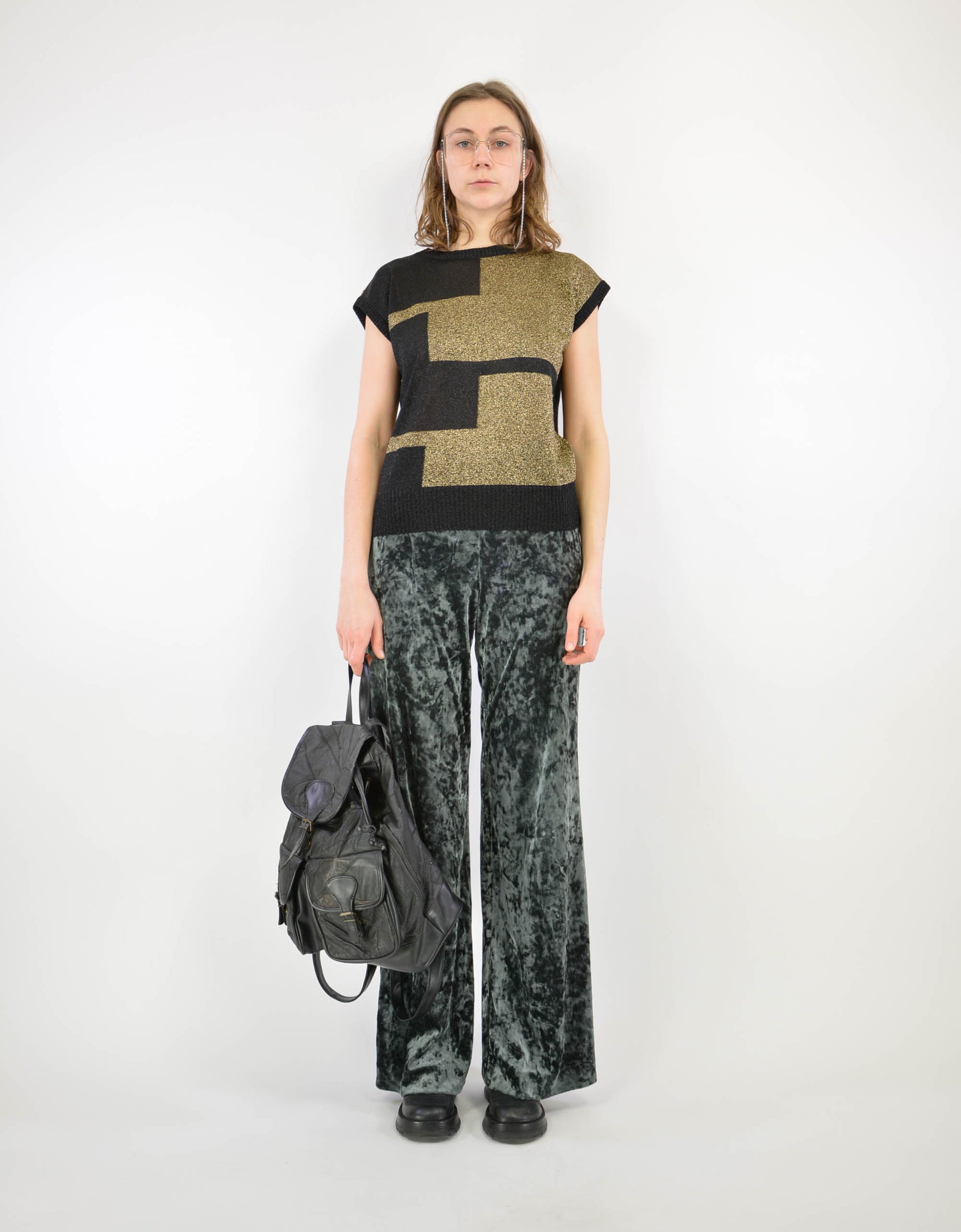Lurex blouse - PICKNWEIGHT - VINTAGE KILO STORE