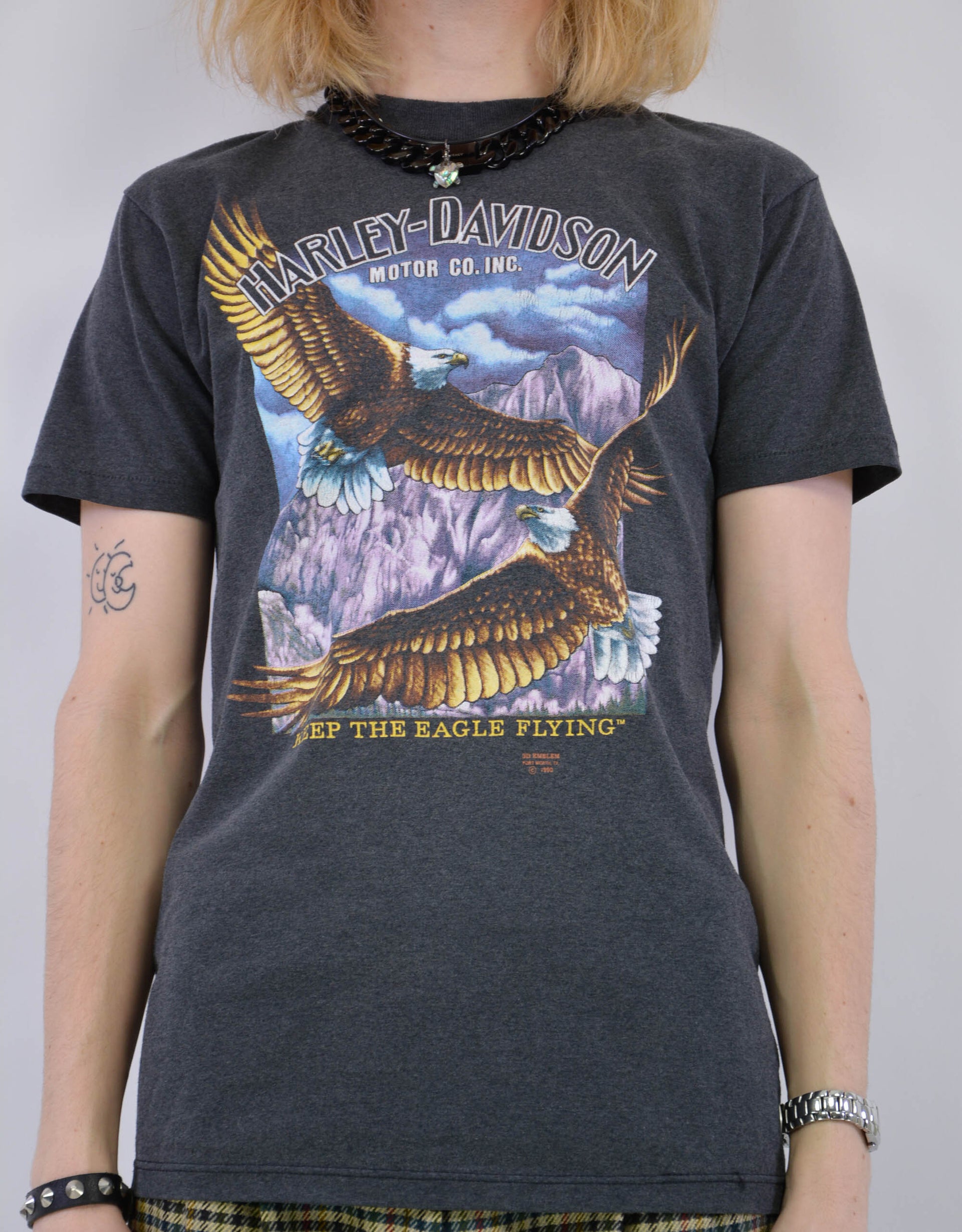 Harley tee - PICKNWEIGHT - VINTAGE KILO STORE