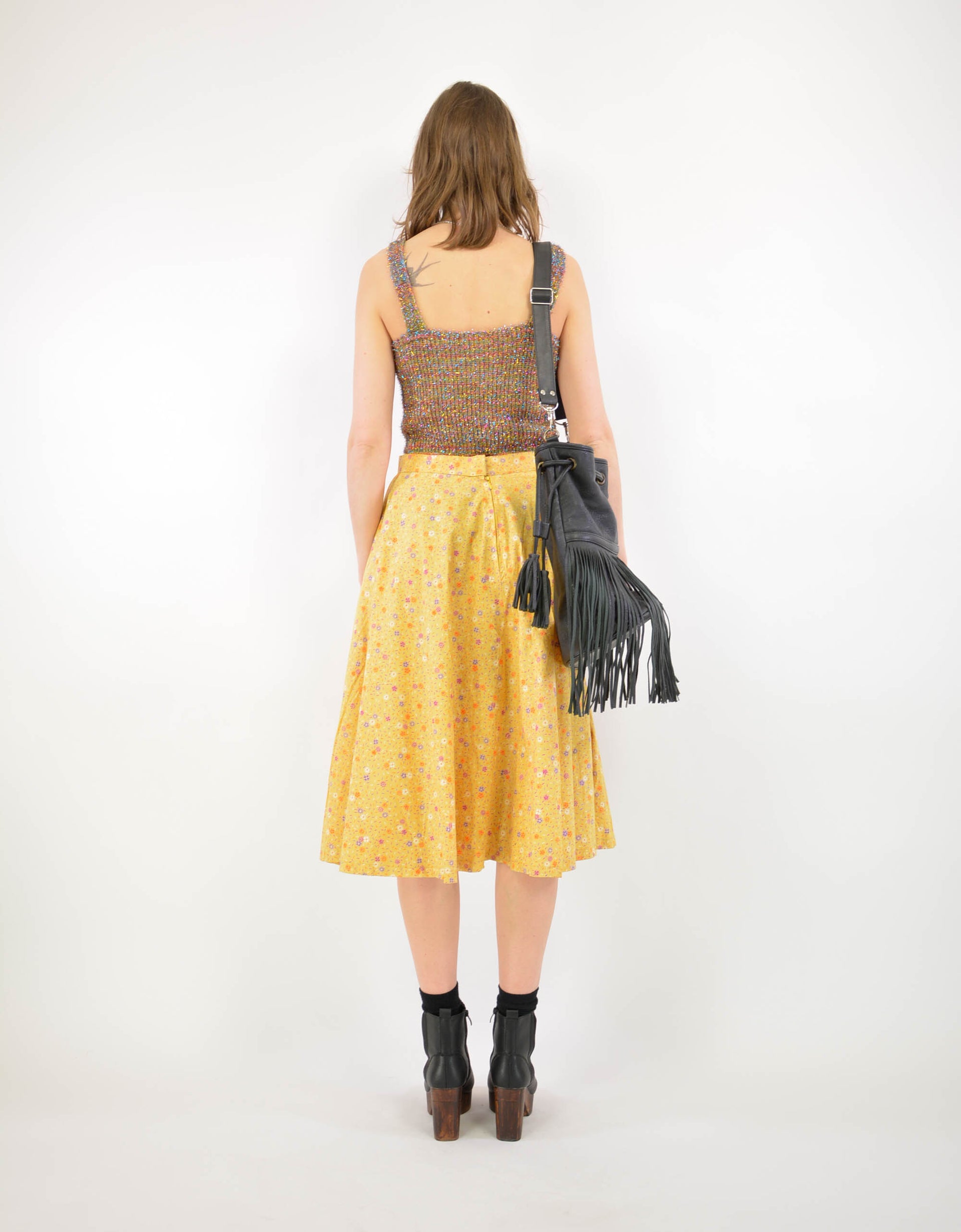 Flower skirt - PICKNWEIGHT - VINTAGE KILO STORE