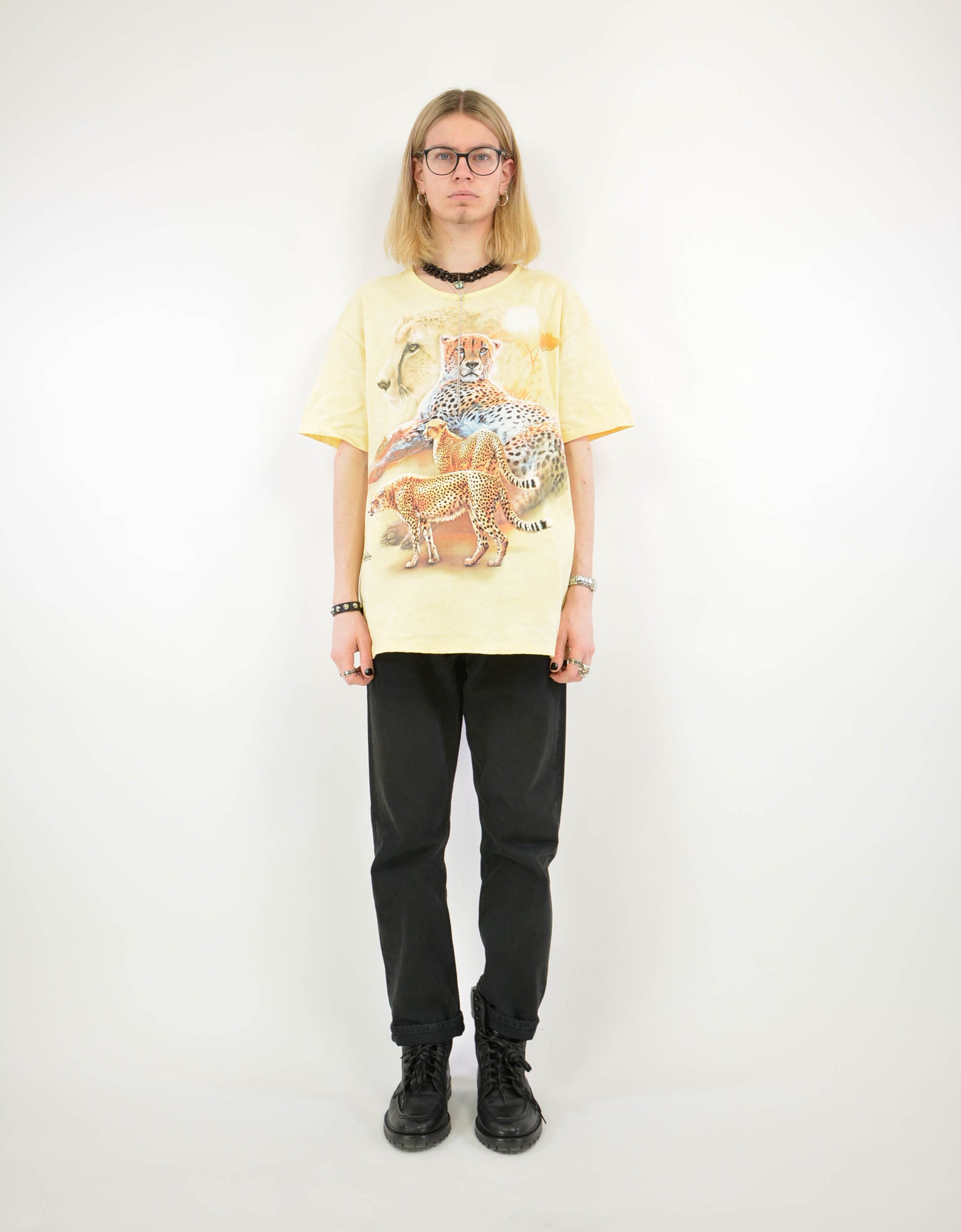 Animal print tee - PICKNWEIGHT - VINTAGE KILO STORE