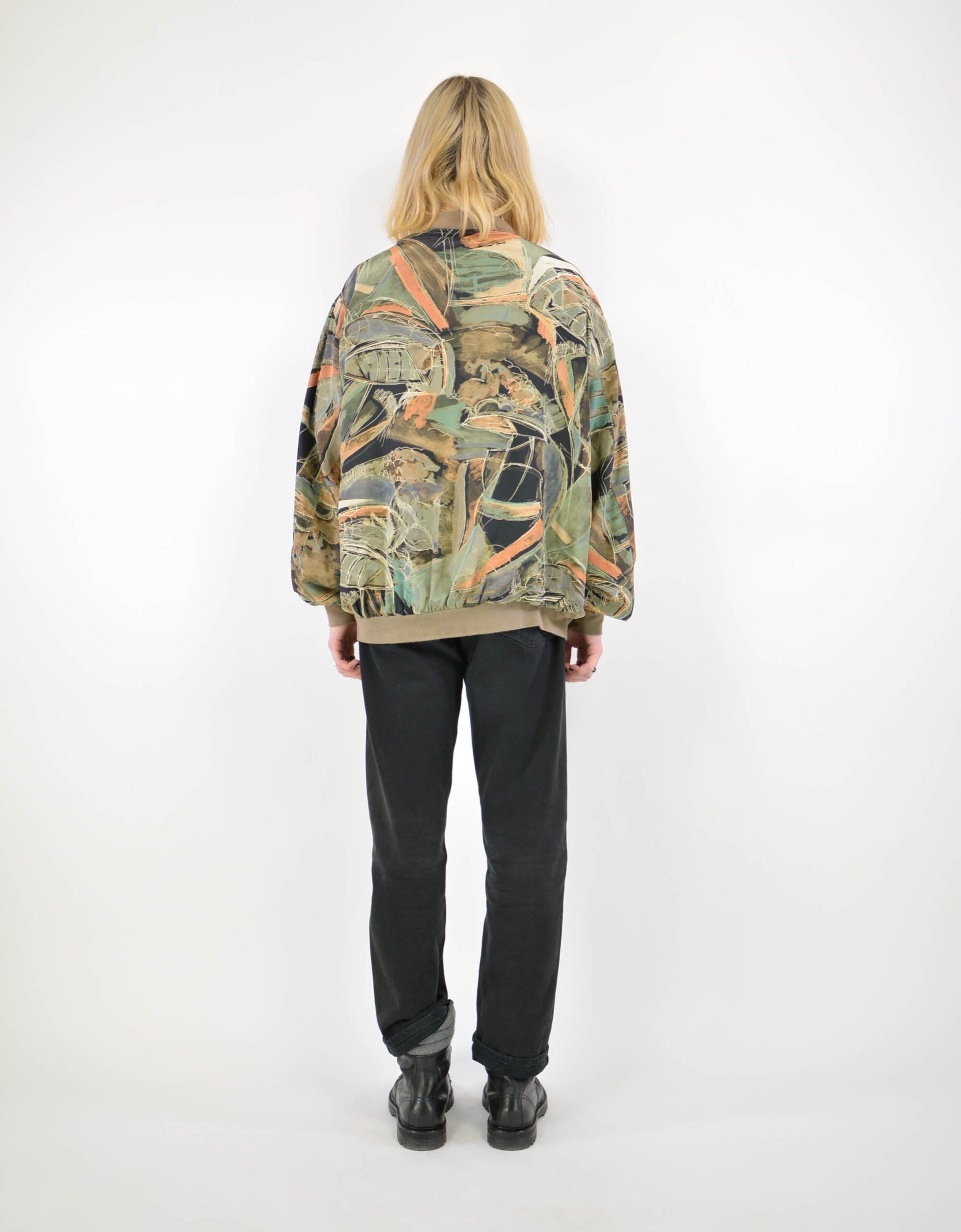 80s silk jacket - PICKNWEIGHT - VINTAGE KILO STORE
