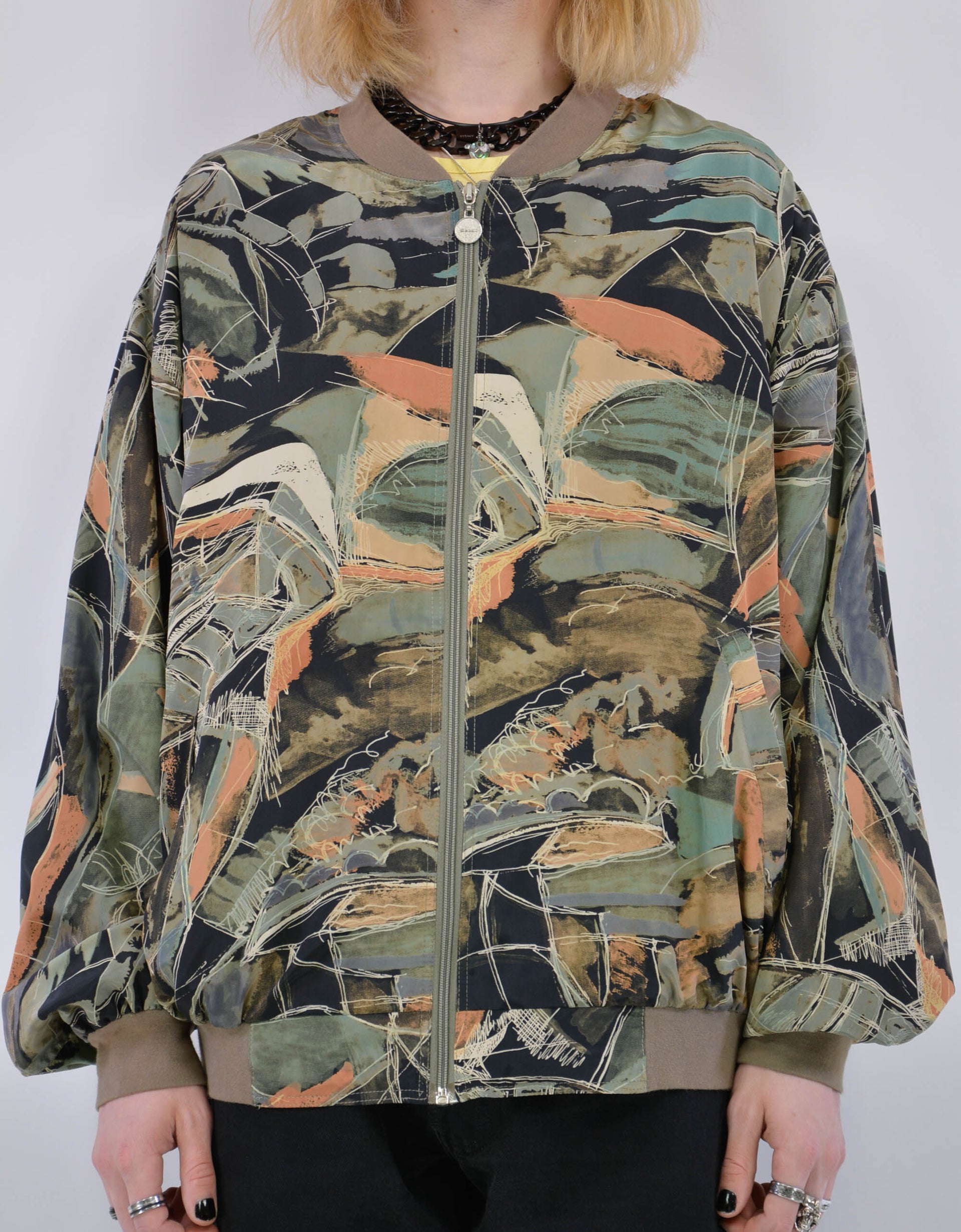 80s silk jacket - PICKNWEIGHT - VINTAGE KILO STORE