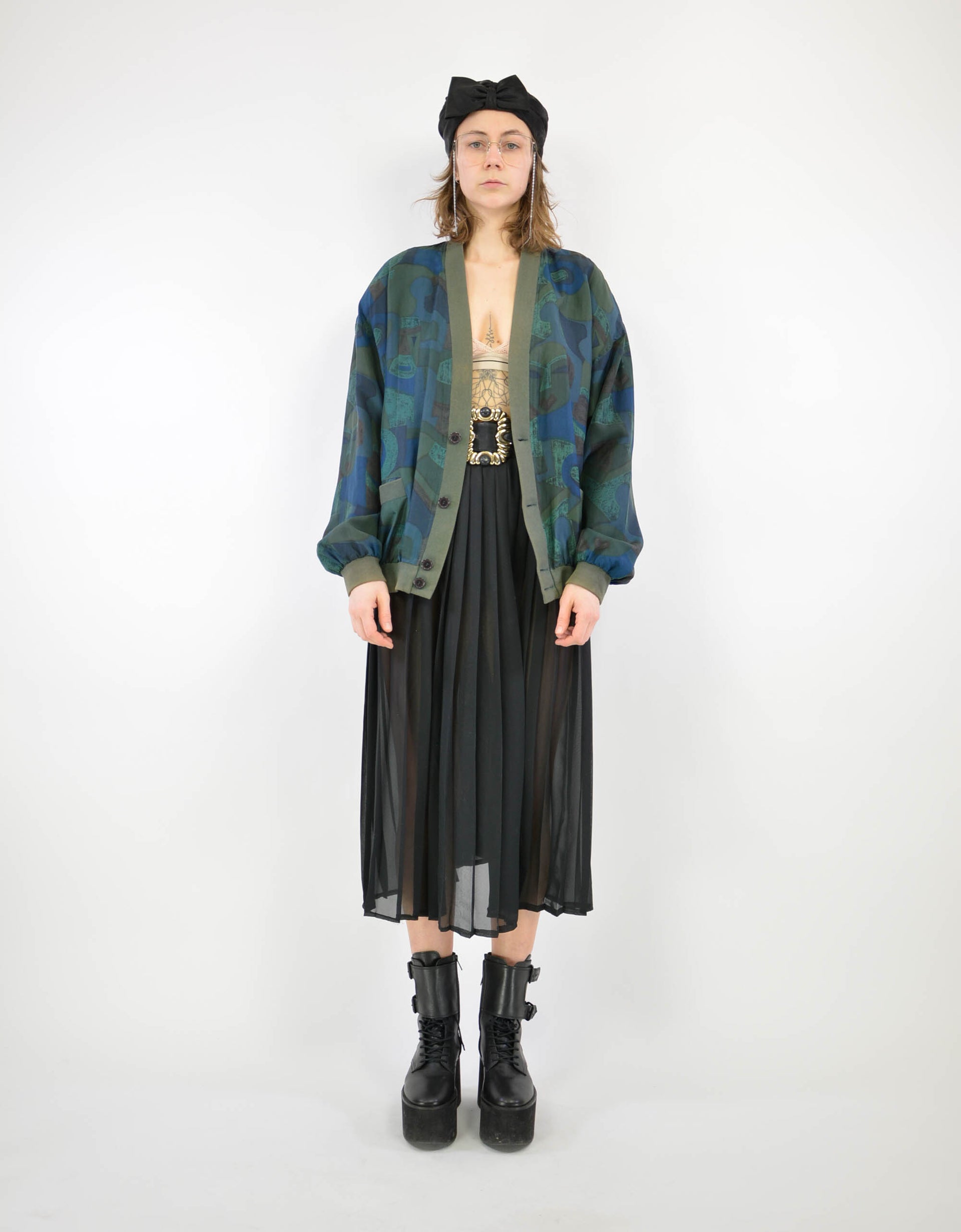 Printed silk jacket - PICKNWEIGHT - VINTAGE KILO STORE