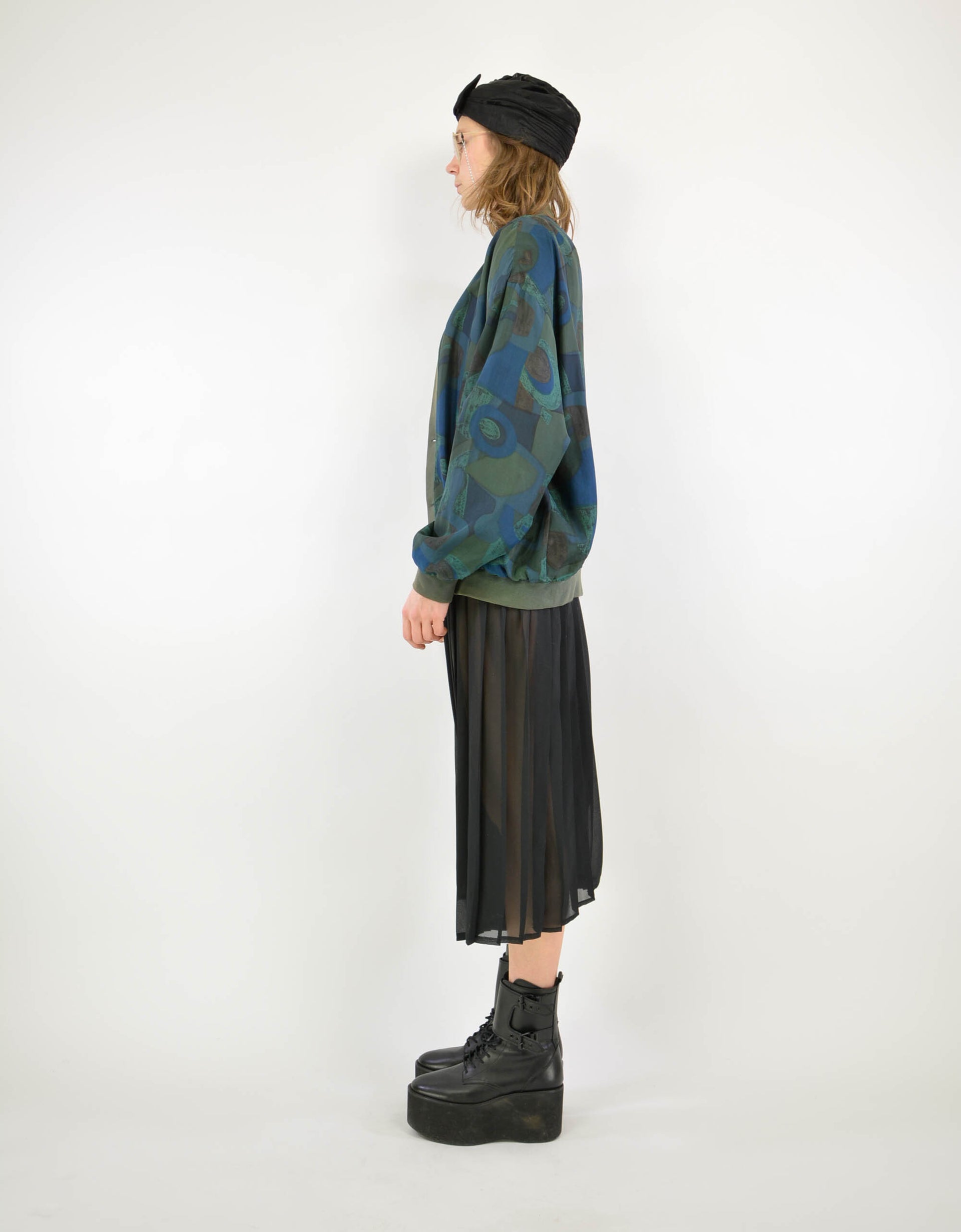 Printed silk jacket - PICKNWEIGHT - VINTAGE KILO STORE