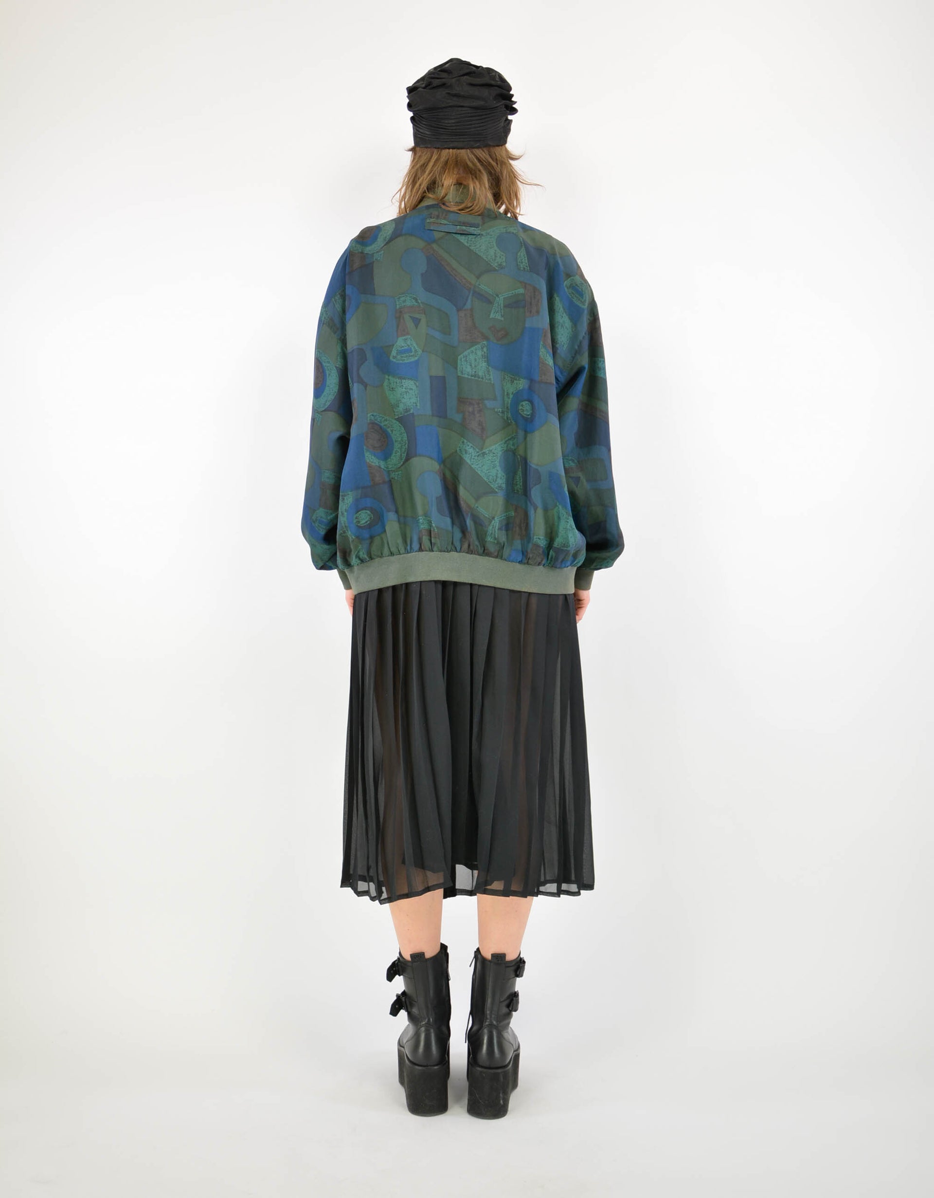 Printed silk jacket - PICKNWEIGHT - VINTAGE KILO STORE