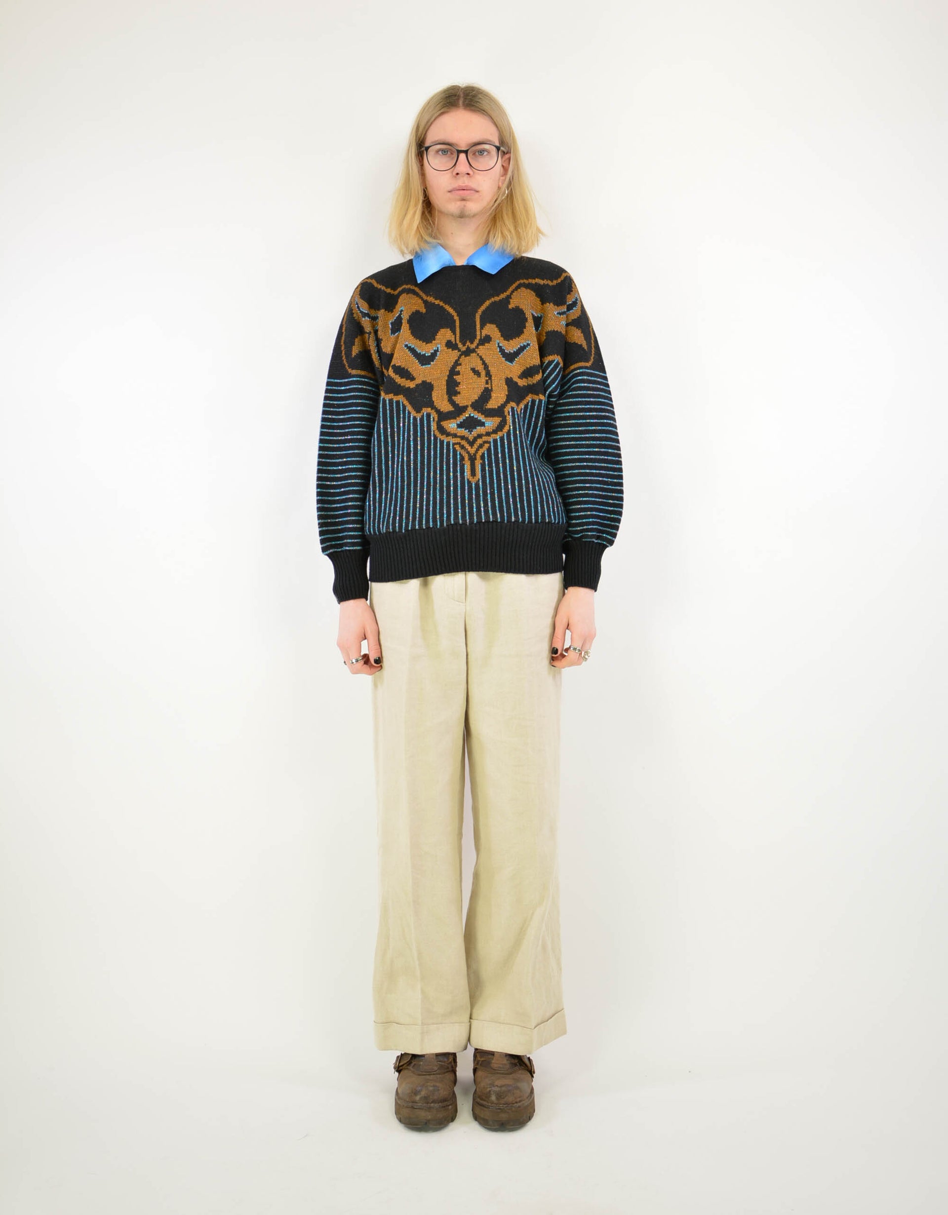 Striped jumper - PICKNWEIGHT - VINTAGE KILO STORE