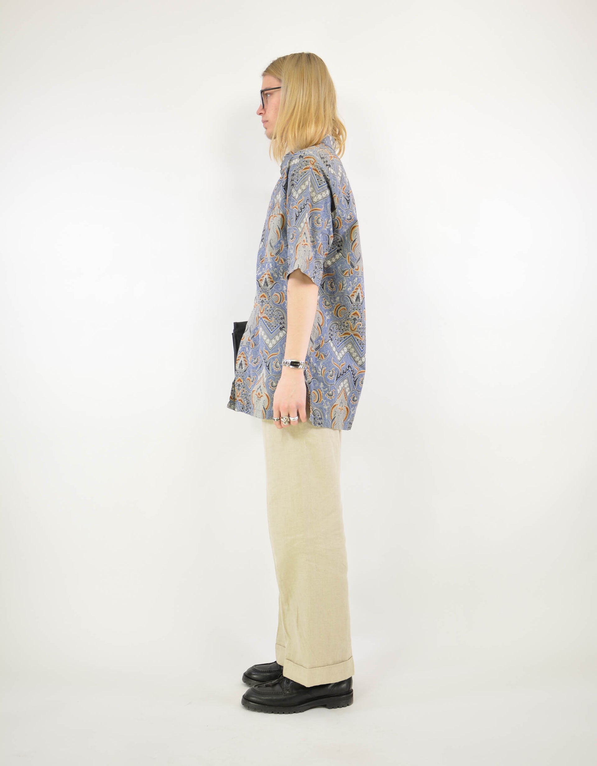 80s print shirt - PICKNWEIGHT - VINTAGE KILO STORE