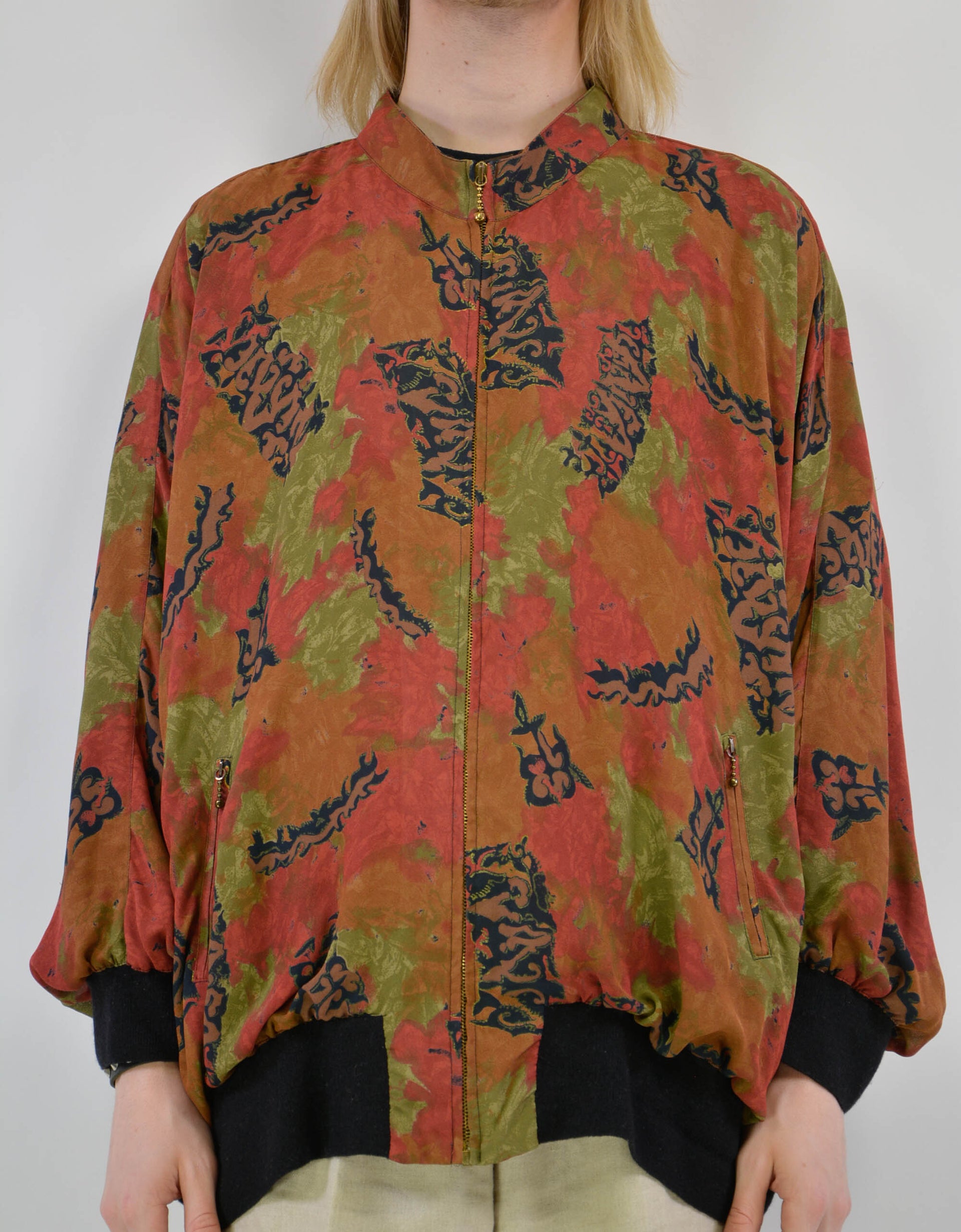 80s print jacket - PICKNWEIGHT - VINTAGE KILO STORE