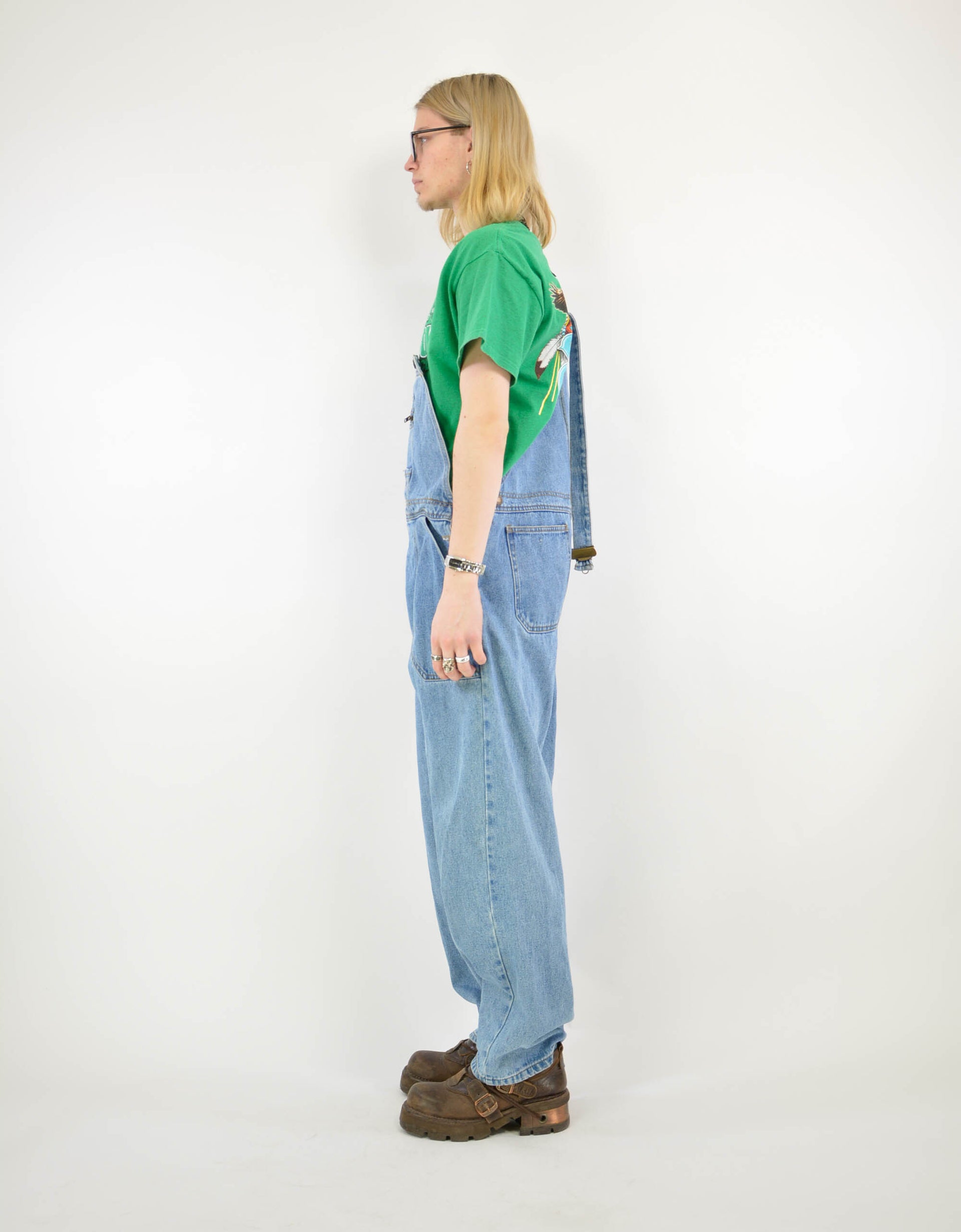 Denim dungaree - PICKNWEIGHT - VINTAGE KILO STORE