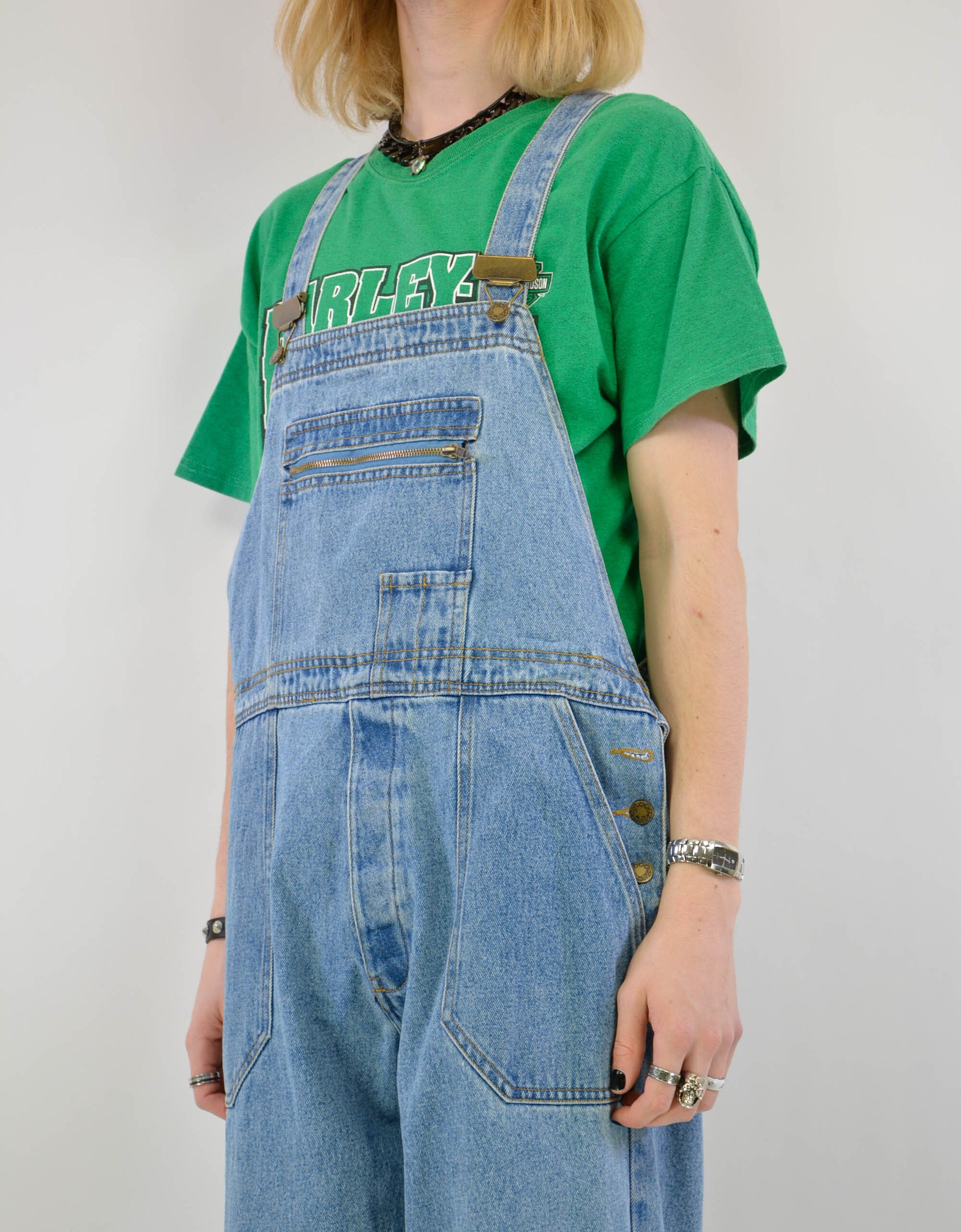 Denim dungaree - PICKNWEIGHT - VINTAGE KILO STORE