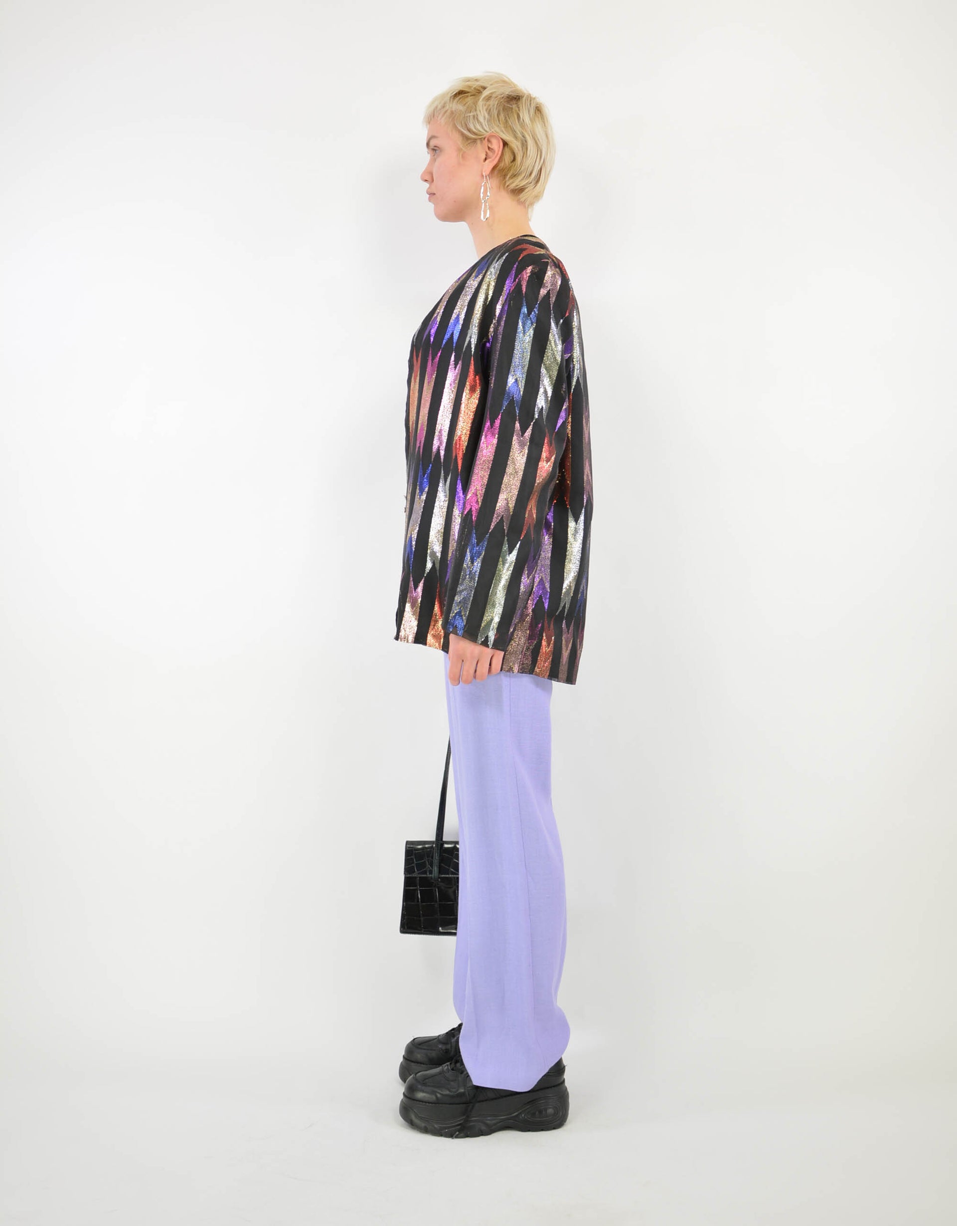 80s metallic jacket - PICKNWEIGHT - VINTAGE KILO STORE