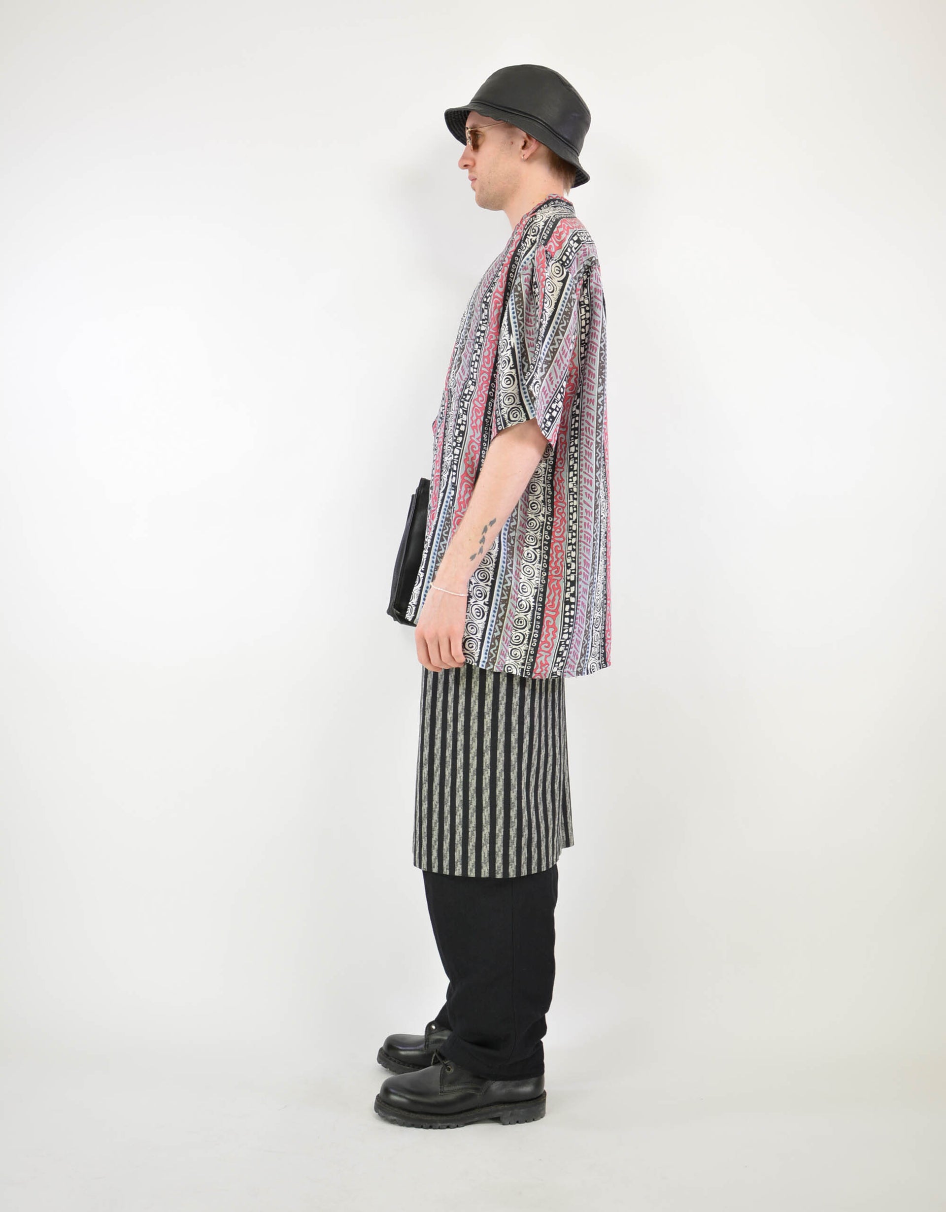 90s print shirt - PICKNWEIGHT - VINTAGE KILO STORE