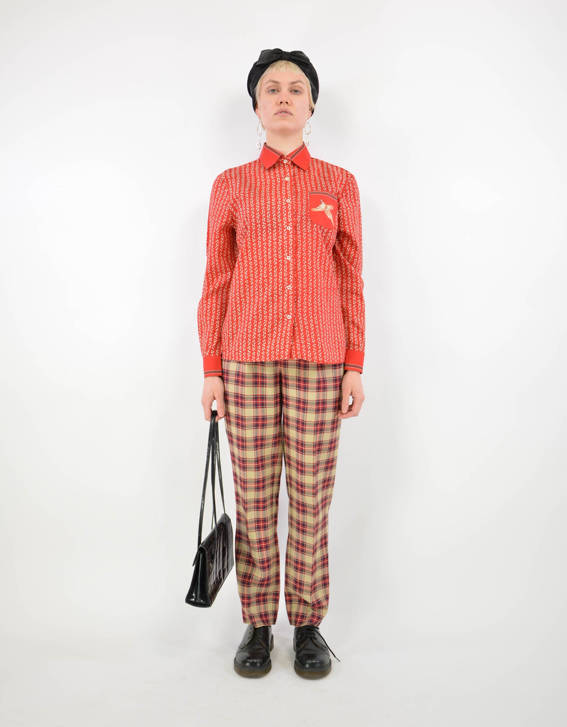 70s print blouse - PICKNWEIGHT - VINTAGE KILO STORE