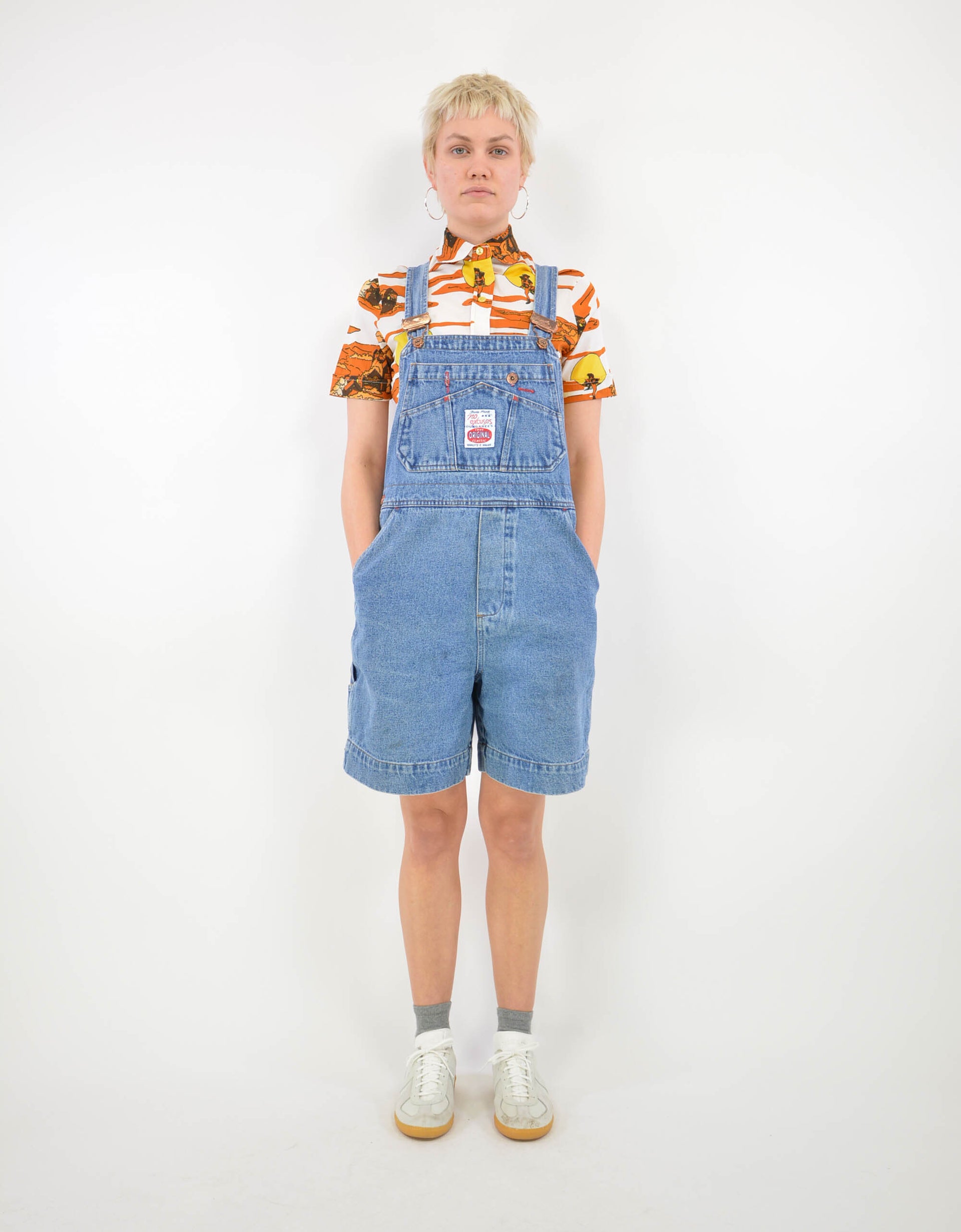 Denim dungaree - PICKNWEIGHT - VINTAGE KILO STORE