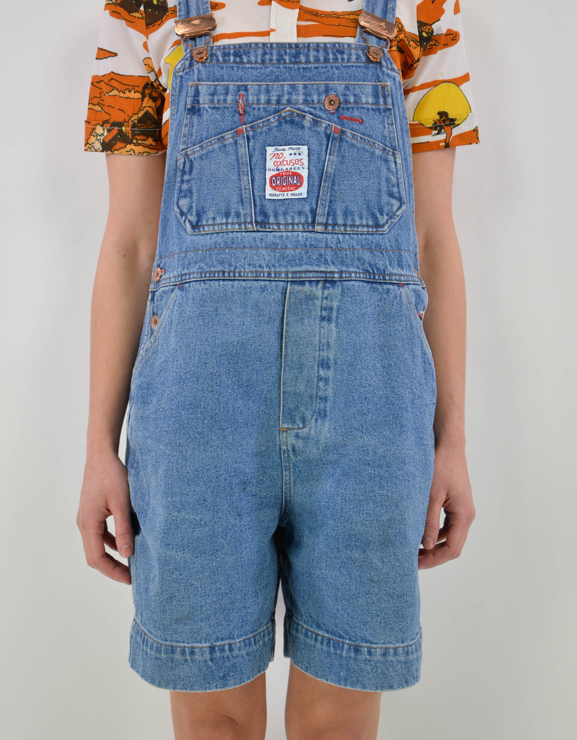 Denim dungaree - PICKNWEIGHT - VINTAGE KILO STORE