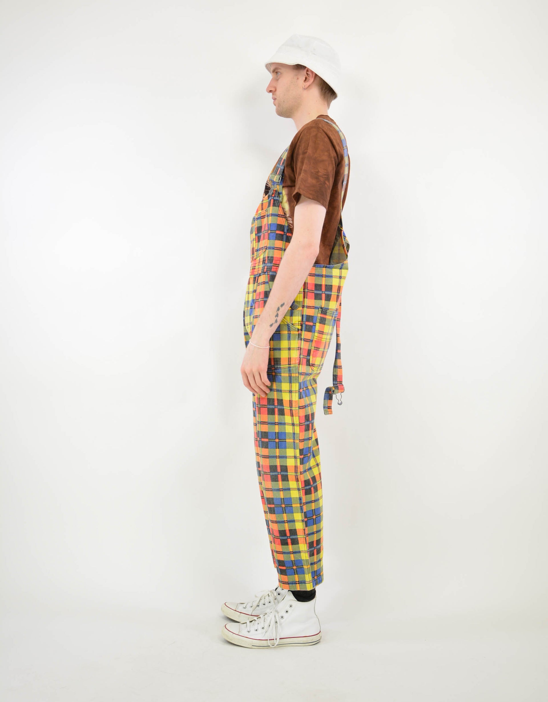 80s print dungarees - PICKNWEIGHT - VINTAGE KILO STORE