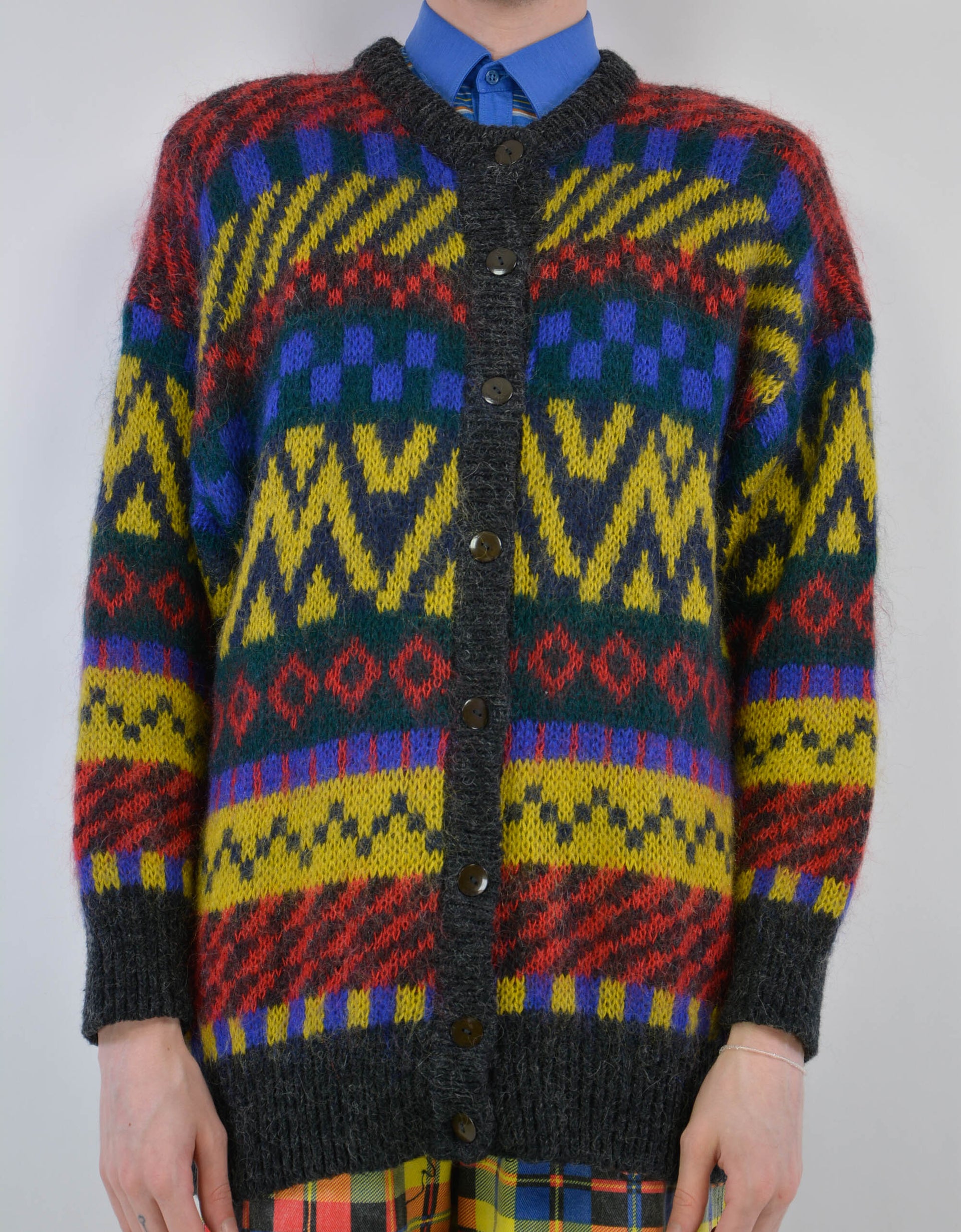 80s special cardigan - PICKNWEIGHT - VINTAGE KILO STORE