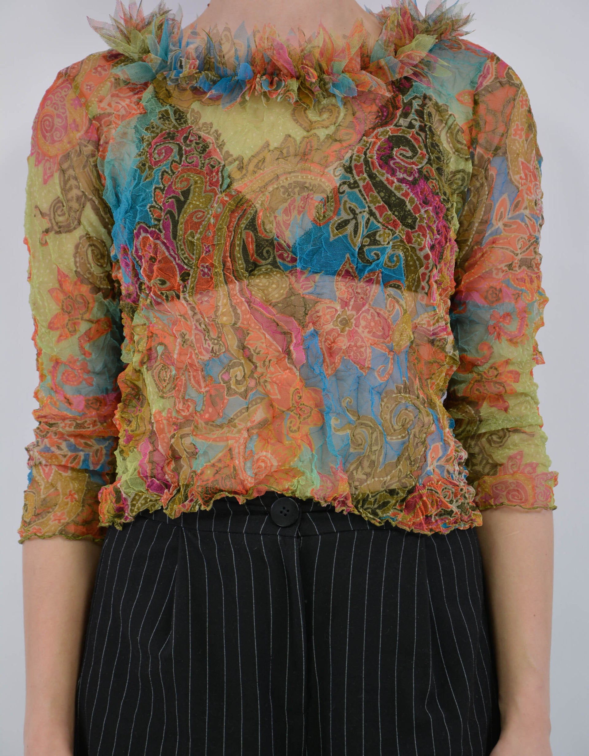 Paisley blouse - PICKNWEIGHT - VINTAGE KILO STORE