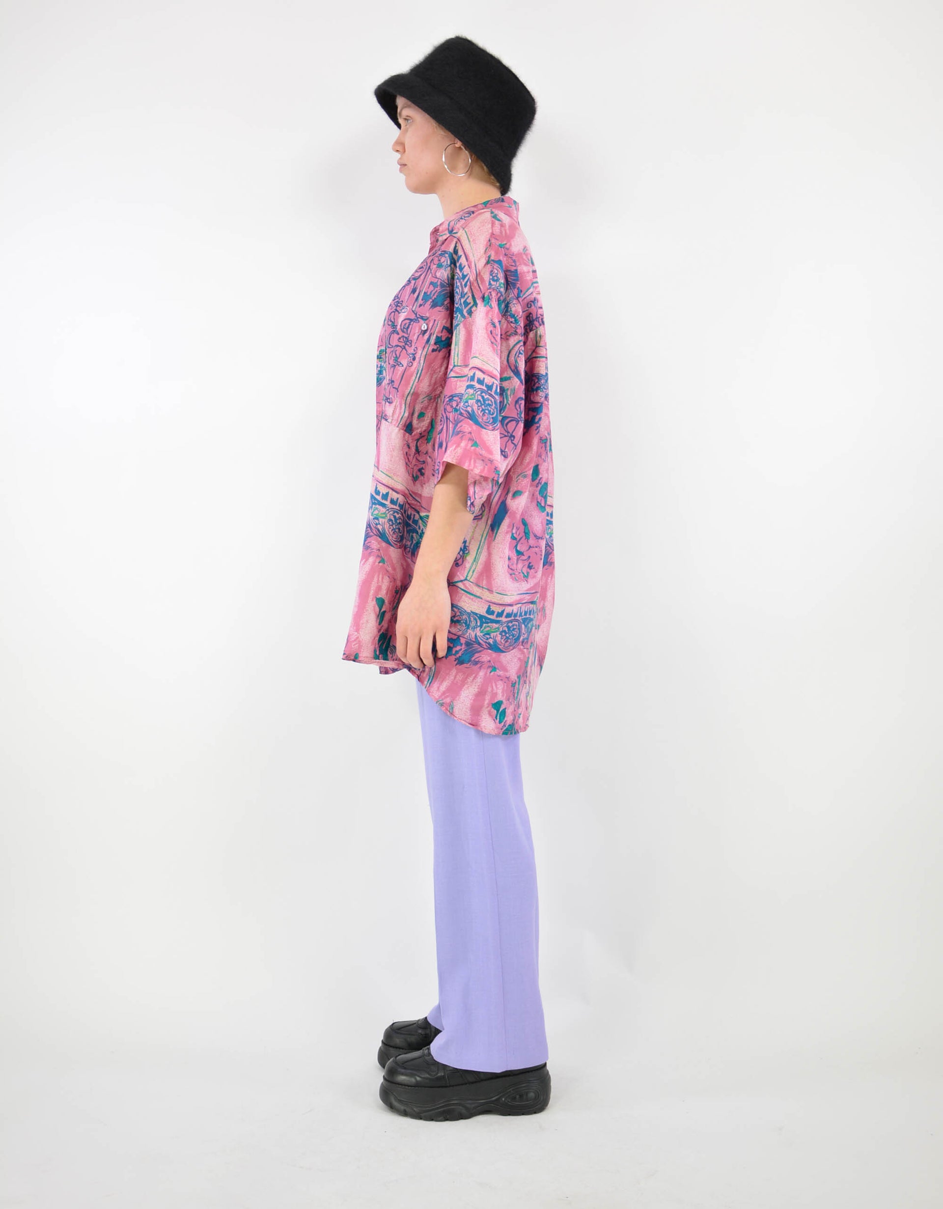 80s silk shirt - PICKNWEIGHT - VINTAGE KILO STORE