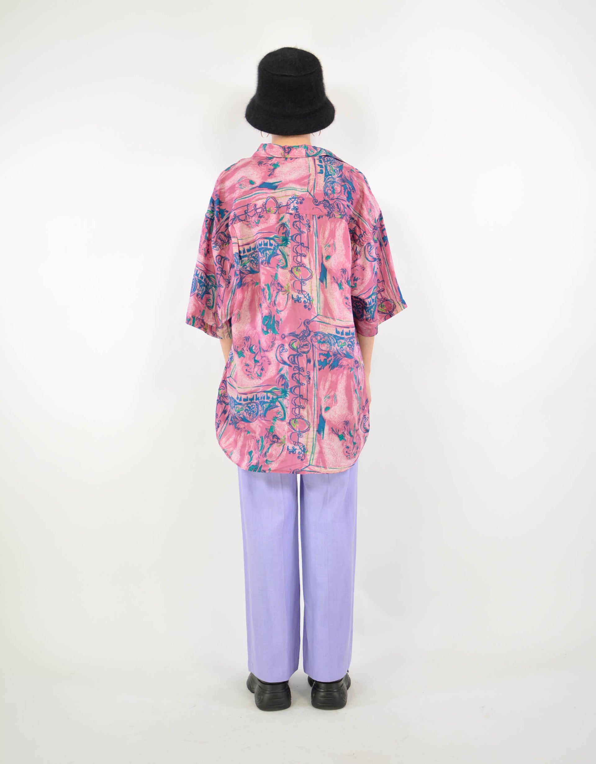 80s silk shirt - PICKNWEIGHT - VINTAGE KILO STORE