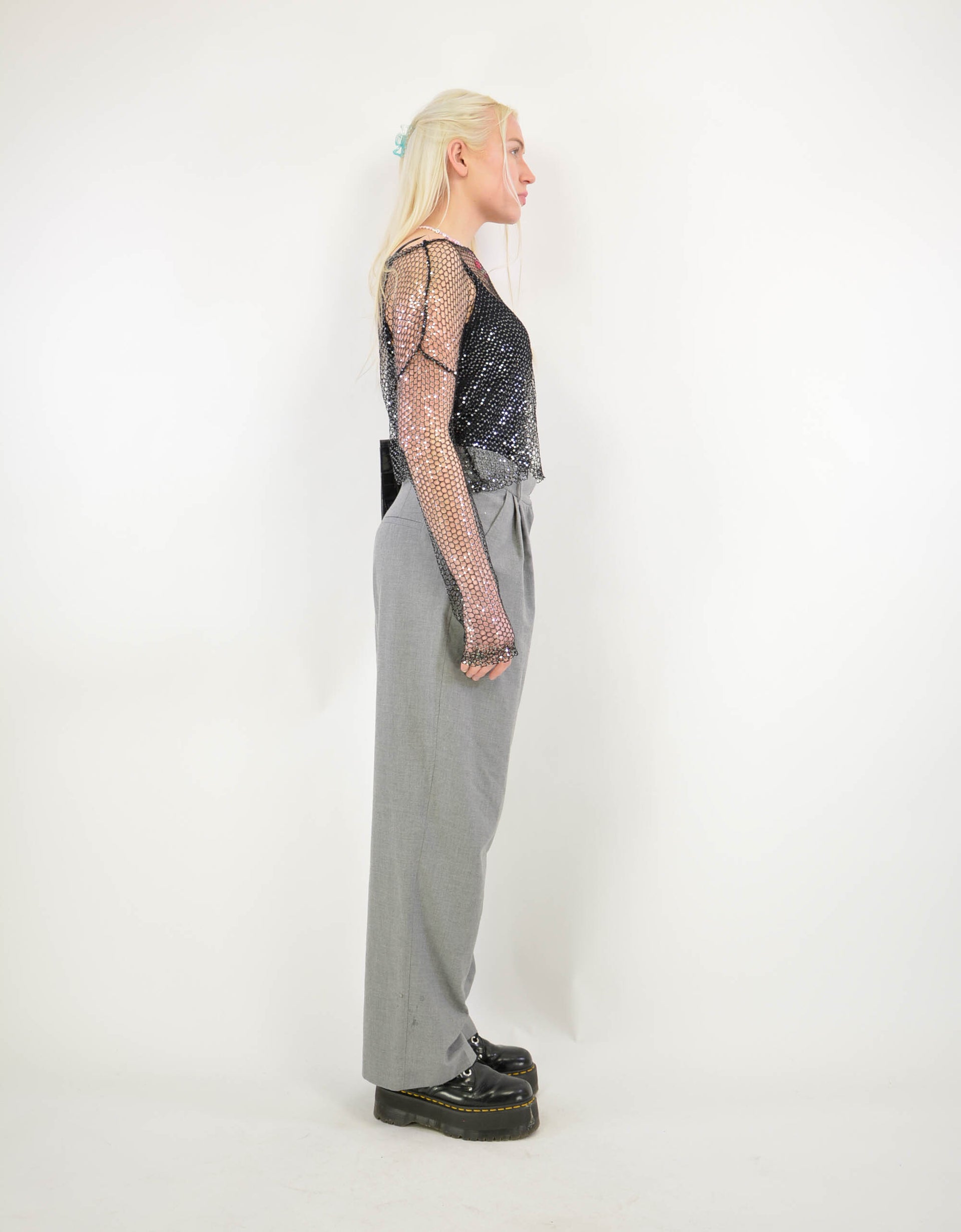 Lurex blouse - PICKNWEIGHT - VINTAGE KILO STORE