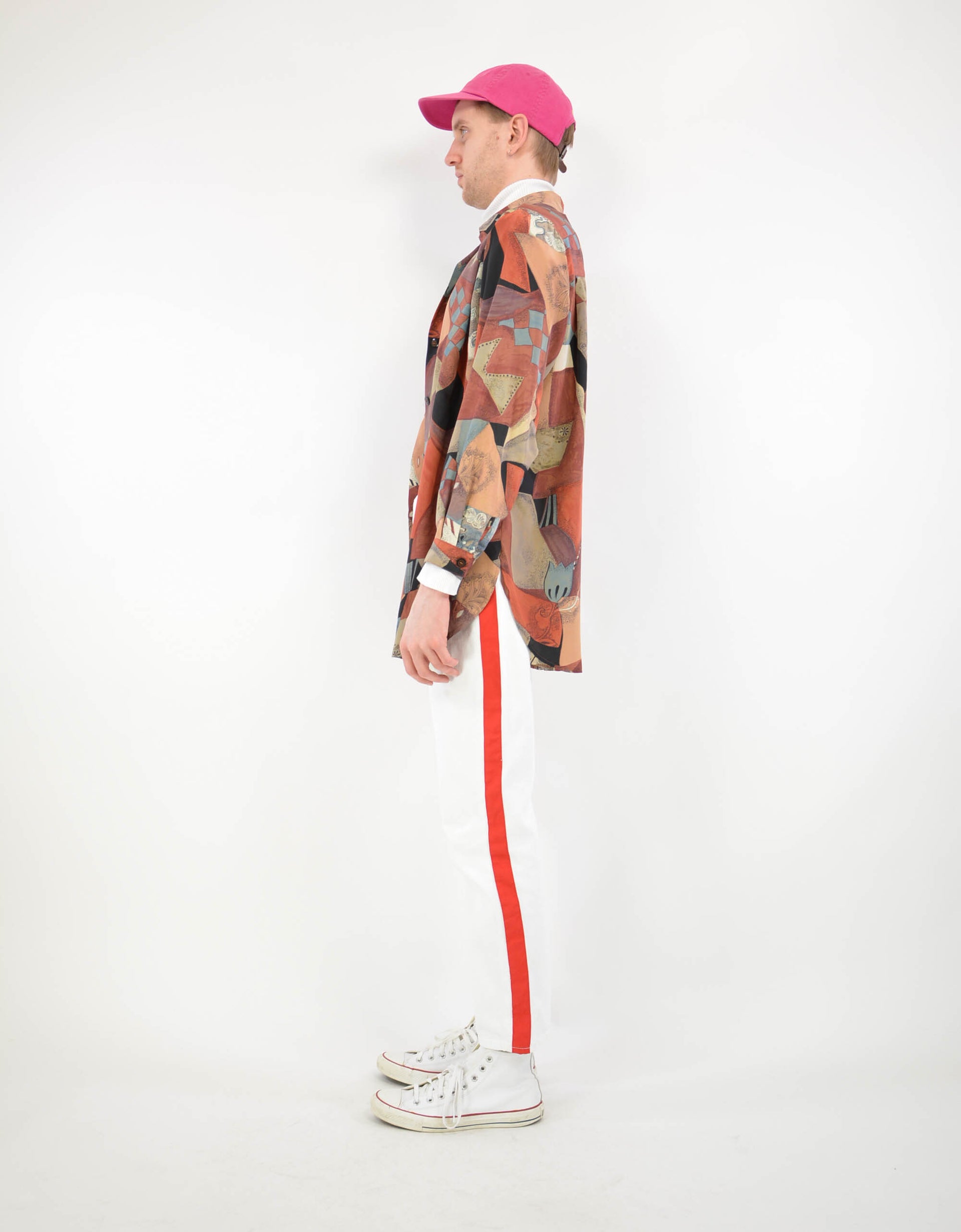 80s print blouse - PICKNWEIGHT - VINTAGE KILO STORE