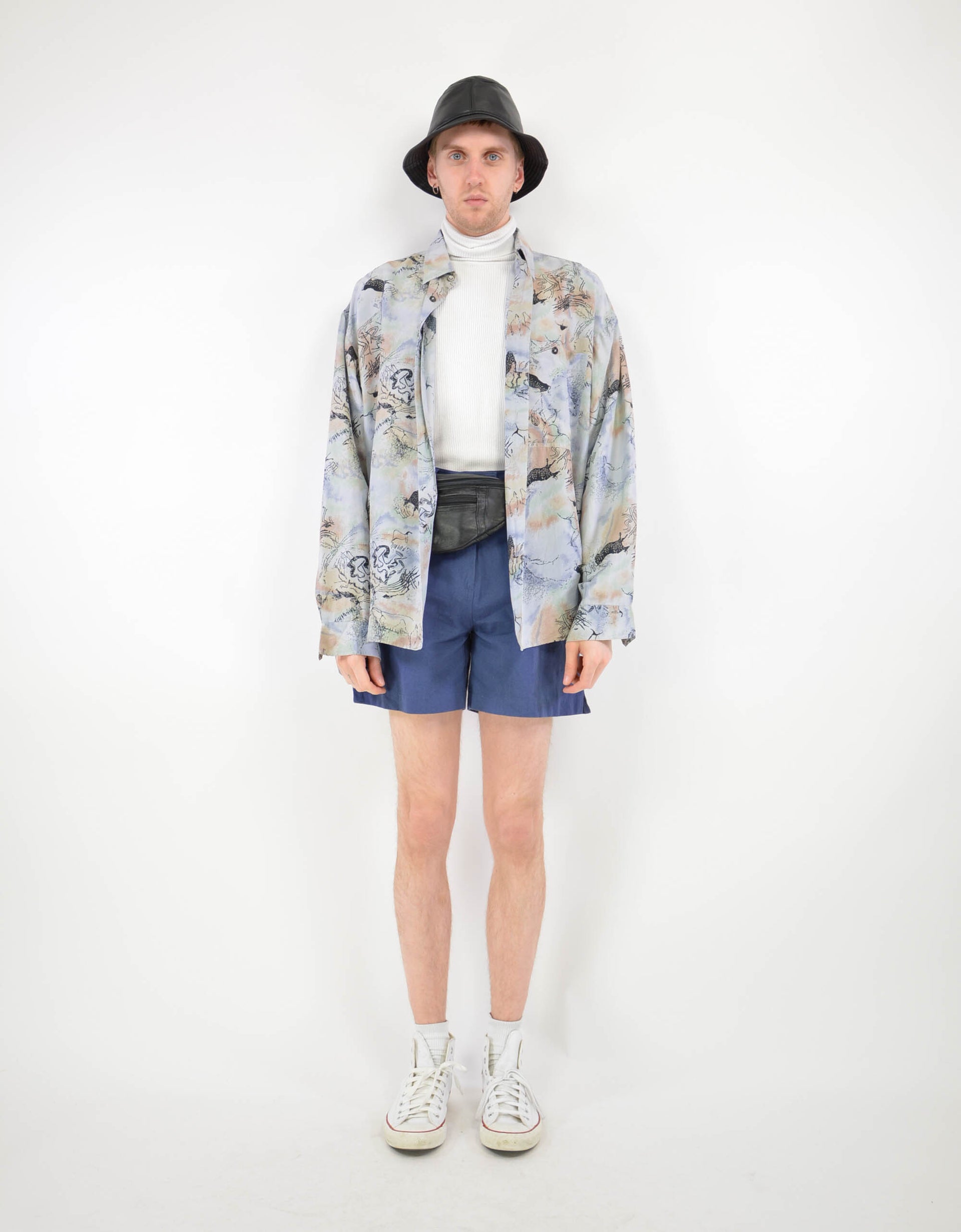 80s print shirt - PICKNWEIGHT - VINTAGE KILO STORE