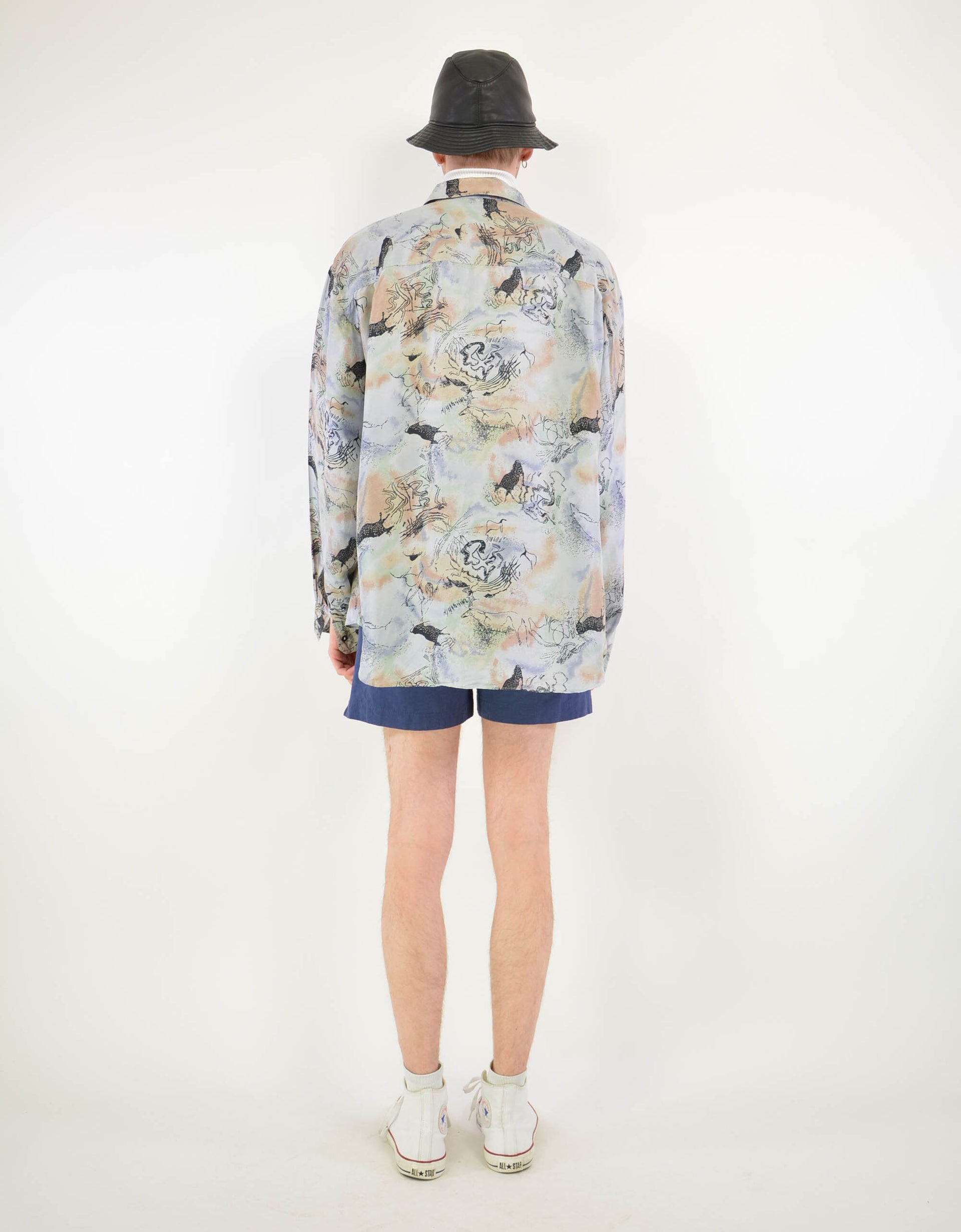 80s print shirt - PICKNWEIGHT - VINTAGE KILO STORE