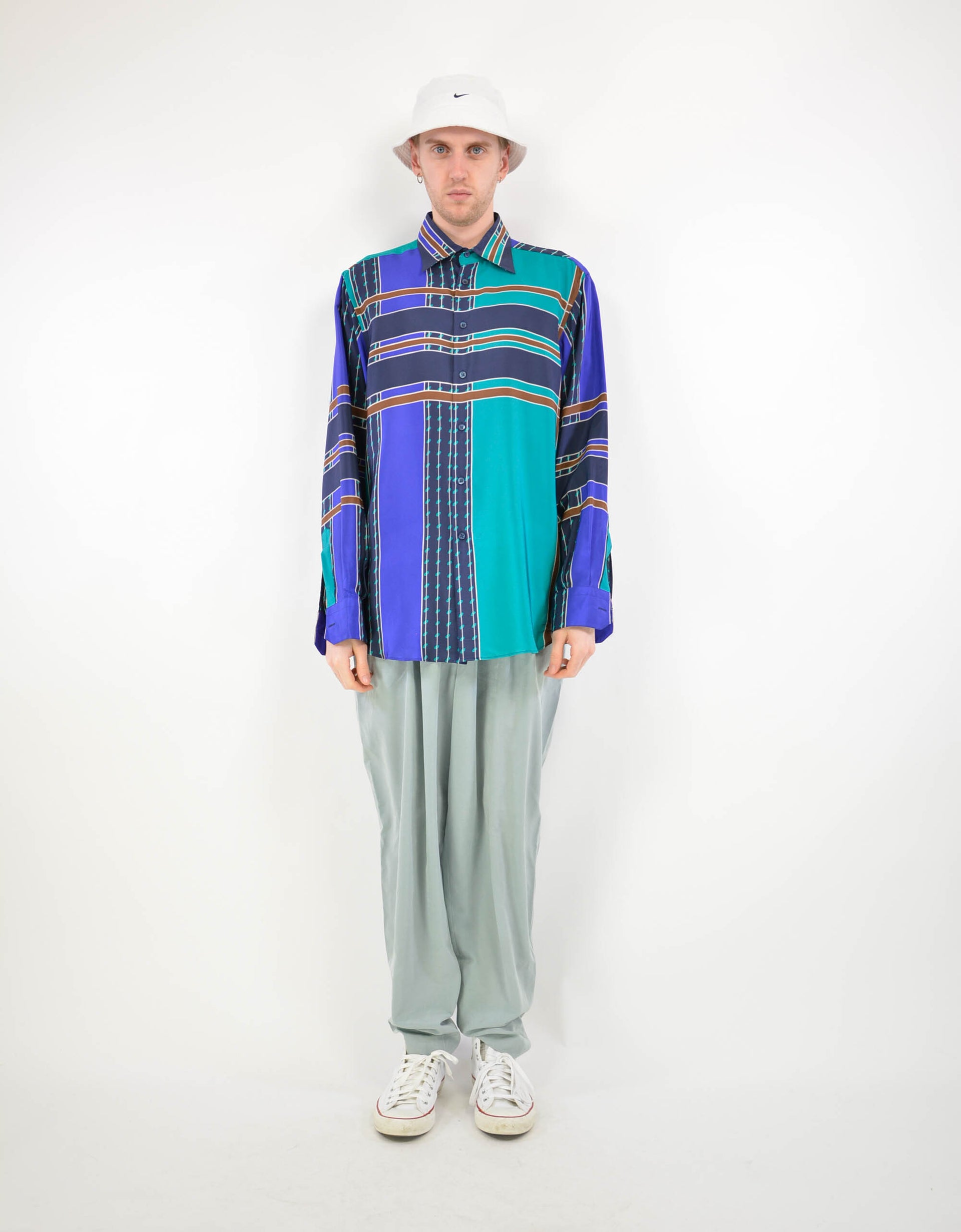 Printed silk shirt - PICKNWEIGHT - VINTAGE KILO STORE