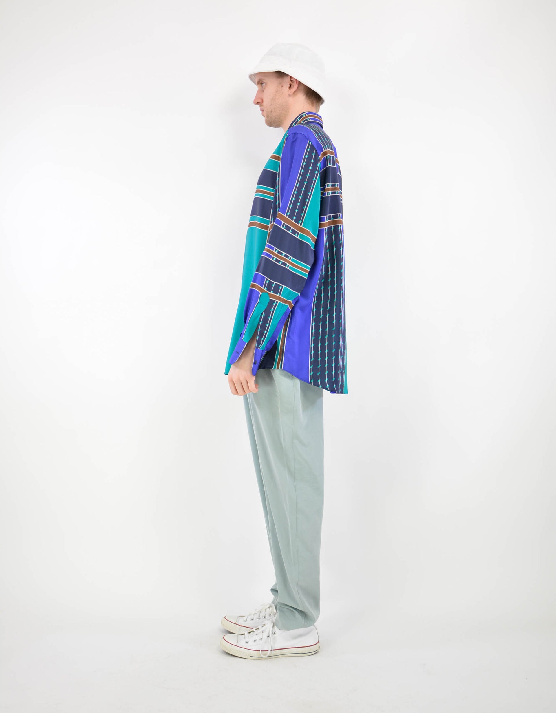 Printed silk shirt - PICKNWEIGHT - VINTAGE KILO STORE