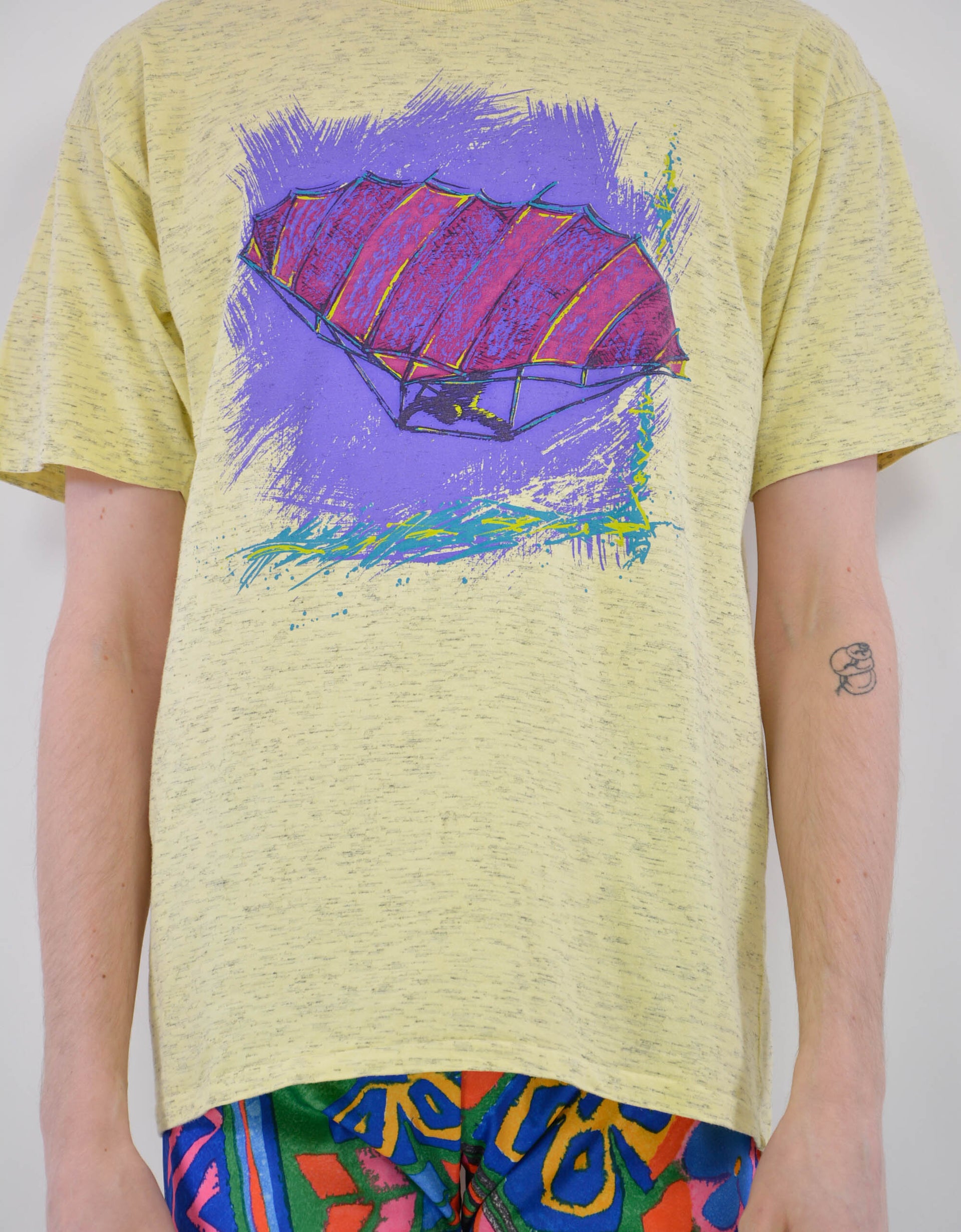 80s print tee - PICKNWEIGHT - VINTAGE KILO STORE
