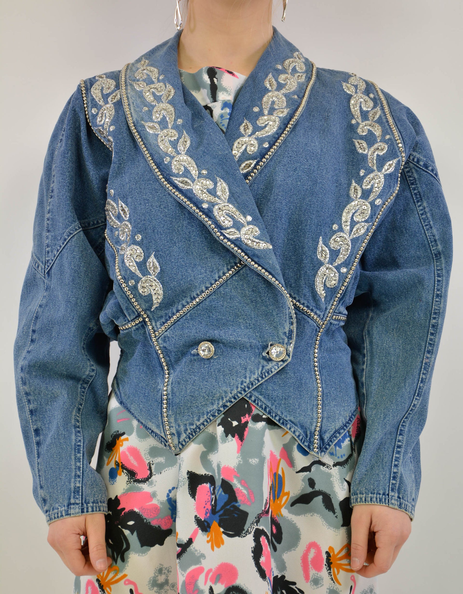 80s special denim jacket - PICKNWEIGHT - VINTAGE KILO STORE