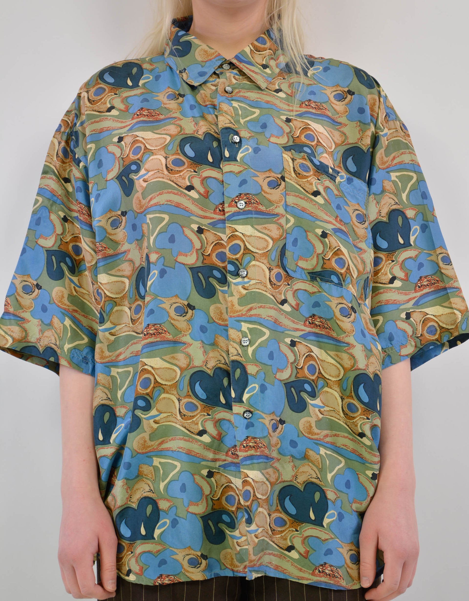 Silk shirt - PICKNWEIGHT - VINTAGE KILO STORE