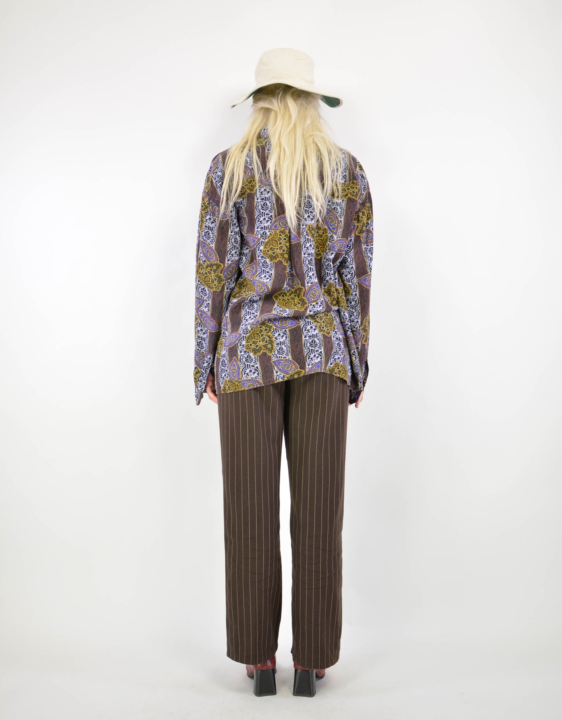 Paisley silk shirt - PICKNWEIGHT - VINTAGE KILO STORE