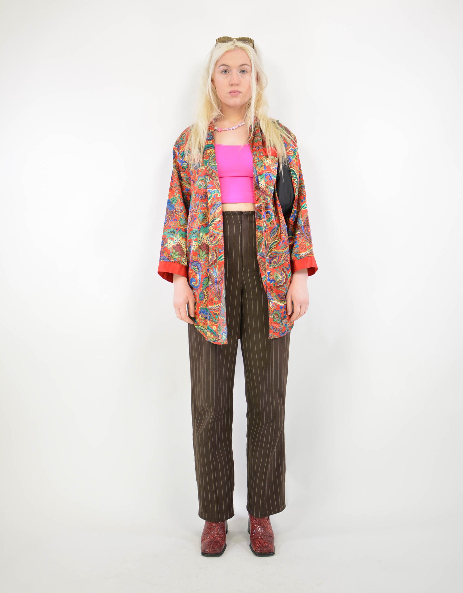Paisley blouse - PICKNWEIGHT - VINTAGE KILO STORE