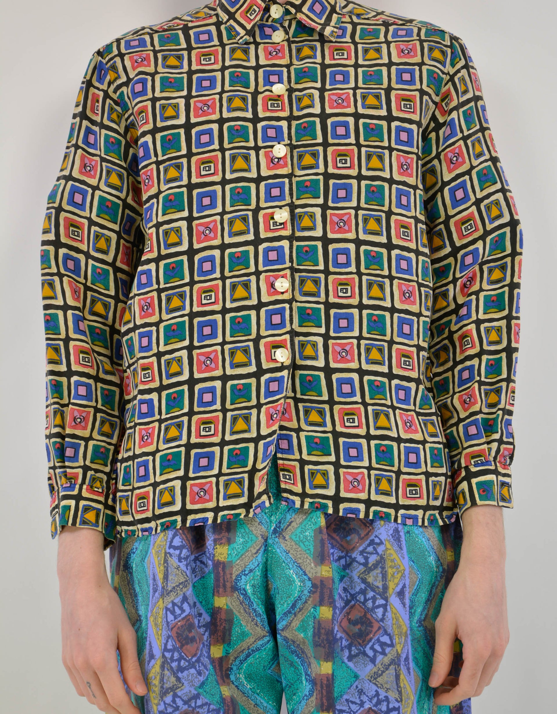 Silk blouse - PICKNWEIGHT - VINTAGE KILO STORE