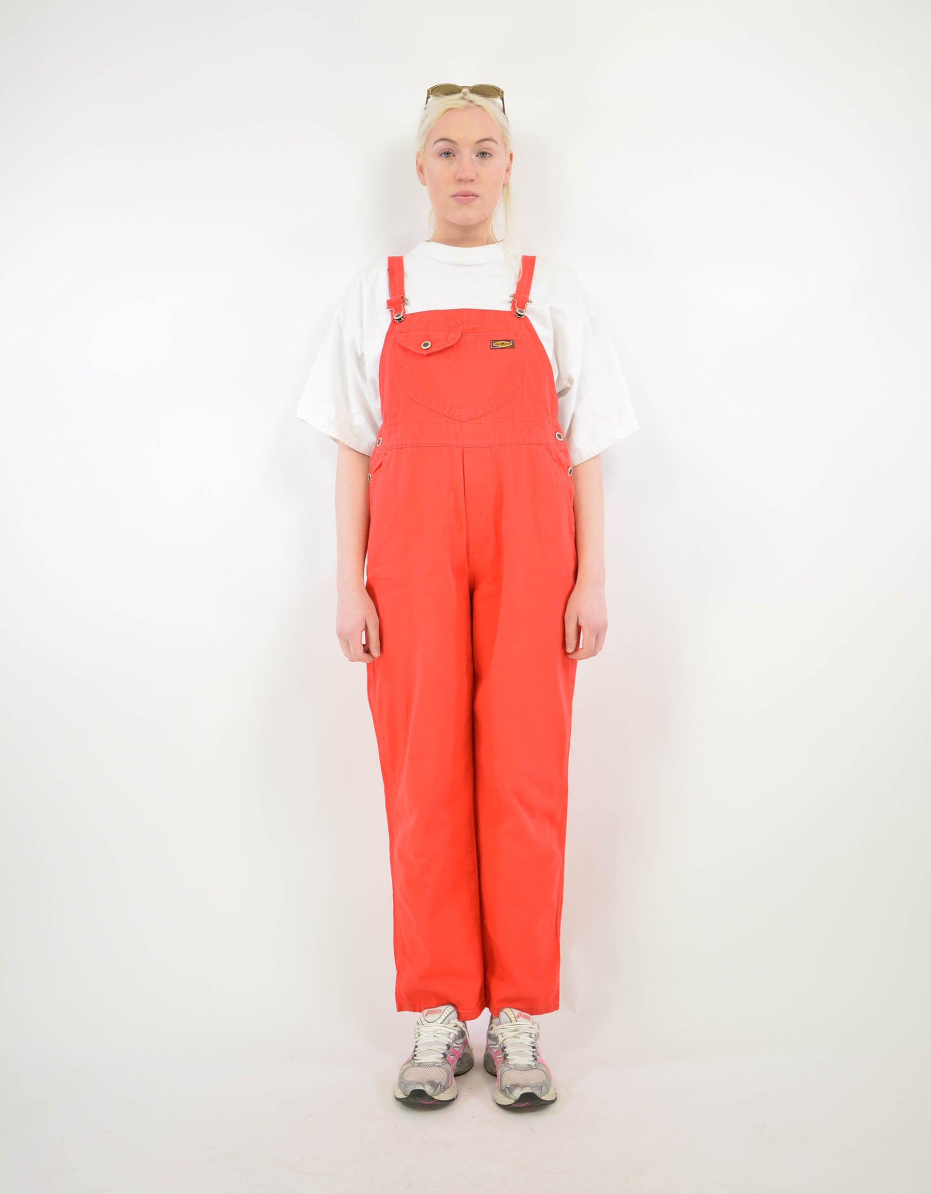 Red dungaree - PICKNWEIGHT - VINTAGE KILO STORE