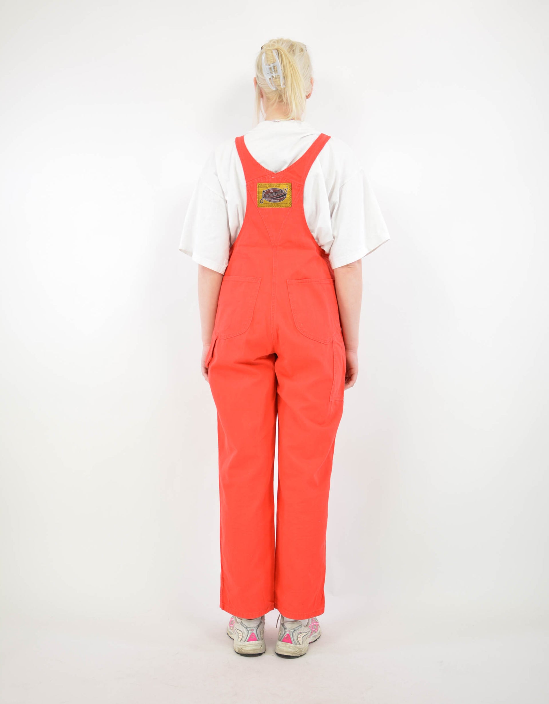 Red dungaree - PICKNWEIGHT - VINTAGE KILO STORE